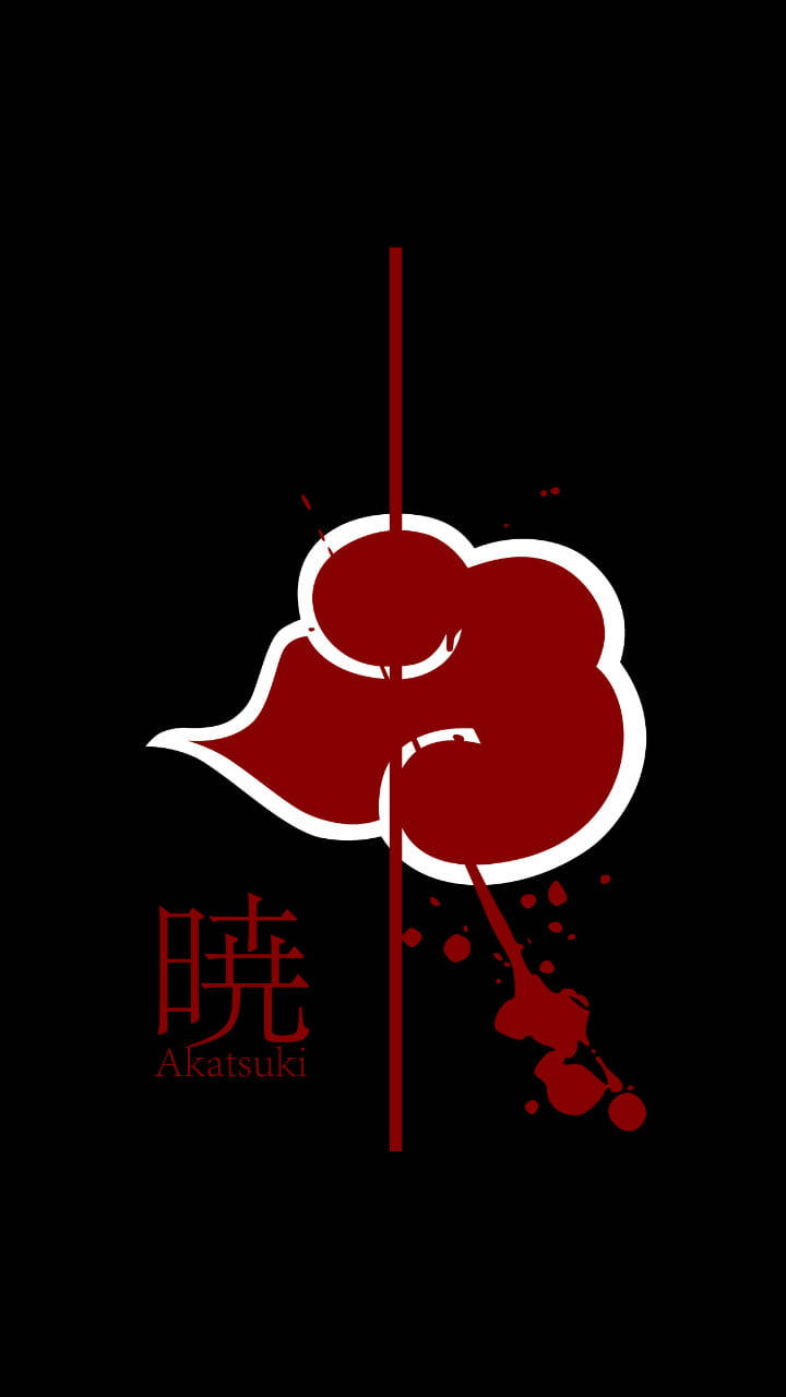 Simbolo ng Akatsuki na Ulap ng Dugo Wallpaper