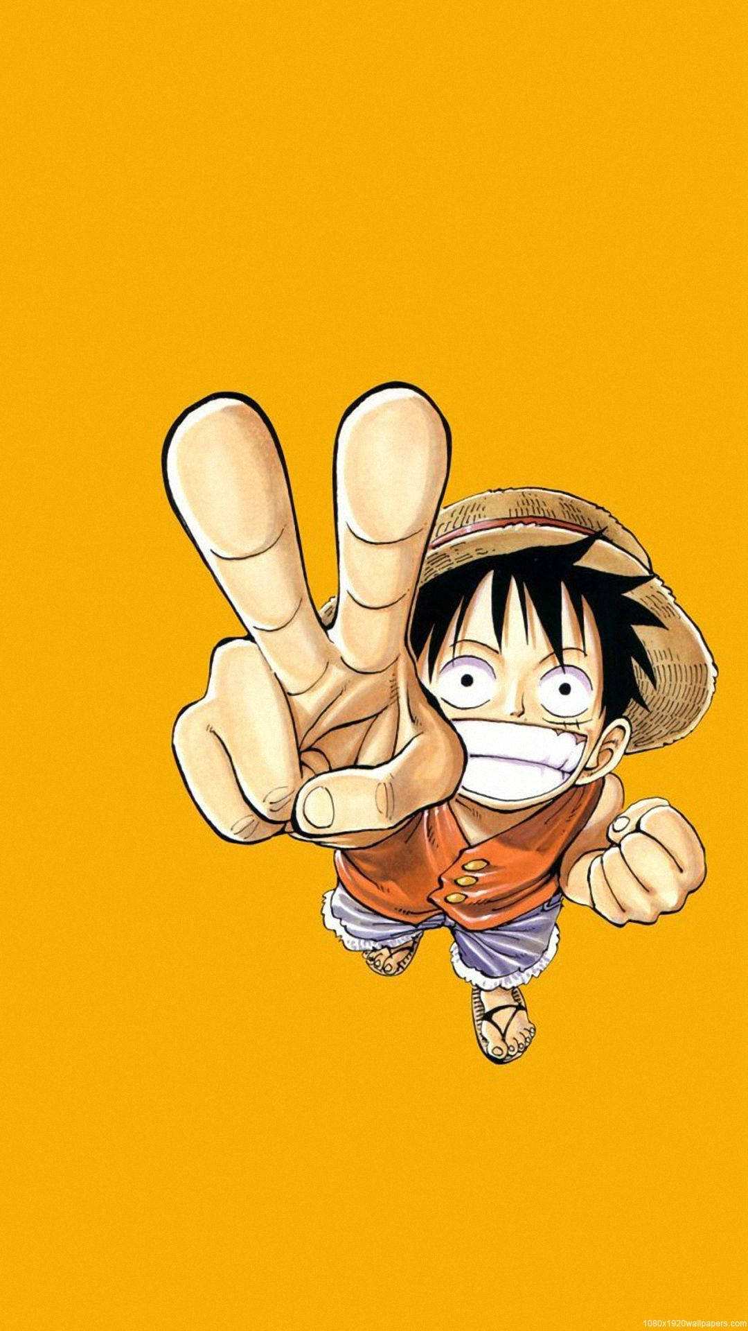 Simbolo ng Bungo ng Straw Hat Pirates Wallpaper