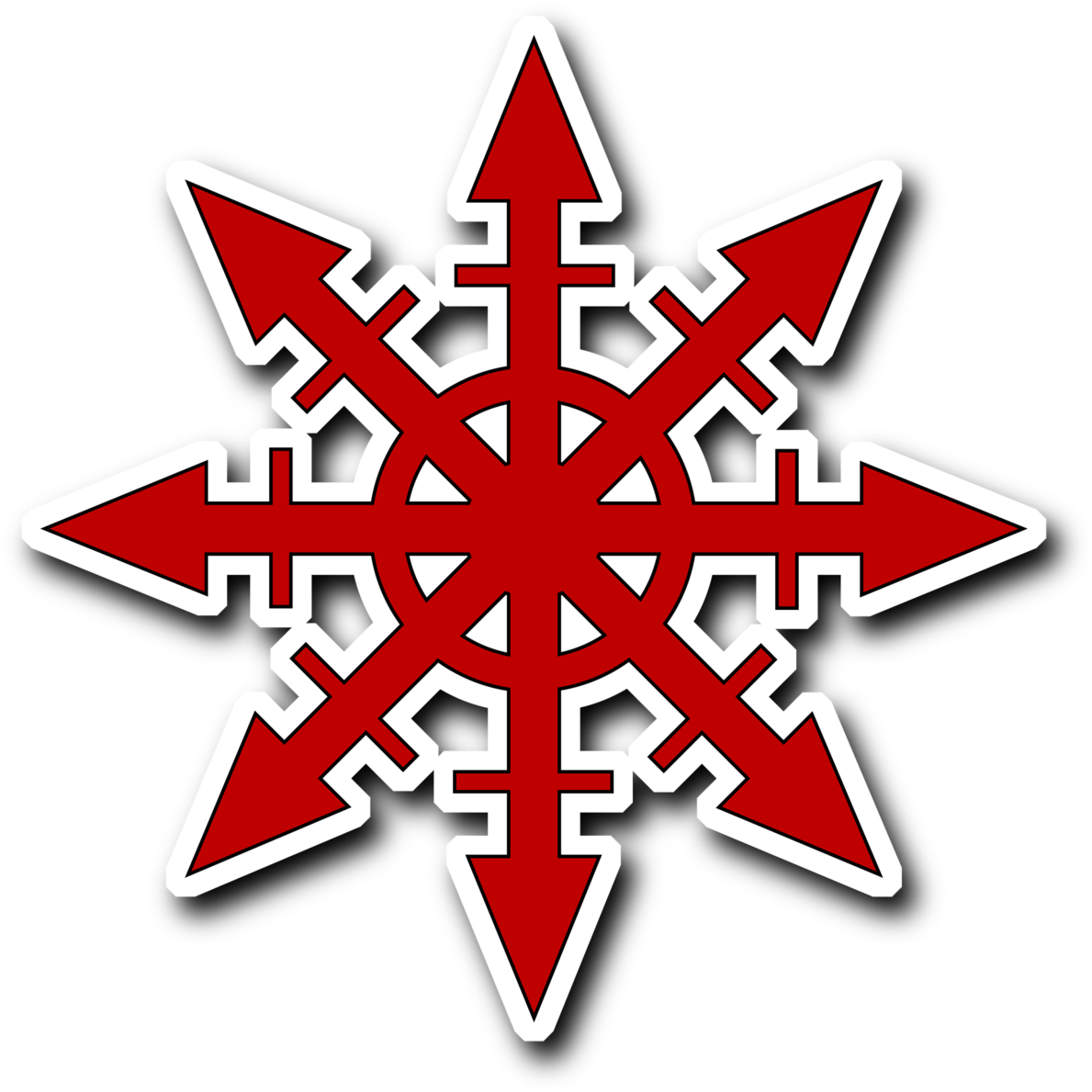 Simbolo ng Chaos Star Wallpaper