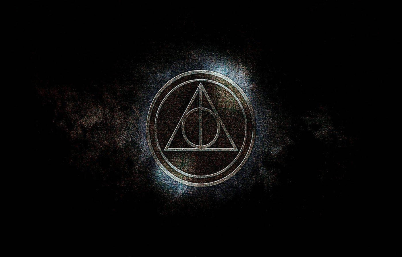 Simbolo ng Deathly Hallows Harry Potter iPad Wallpaper
