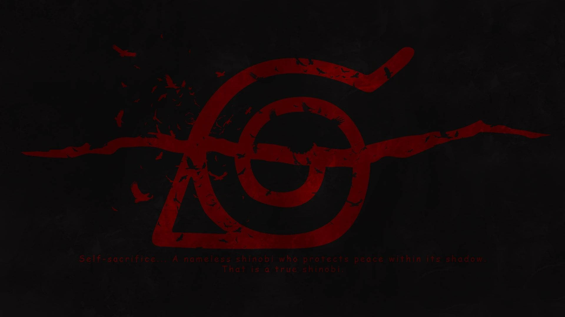 Simbolo ng Naruto na Logo ni Itachi Wallpaper