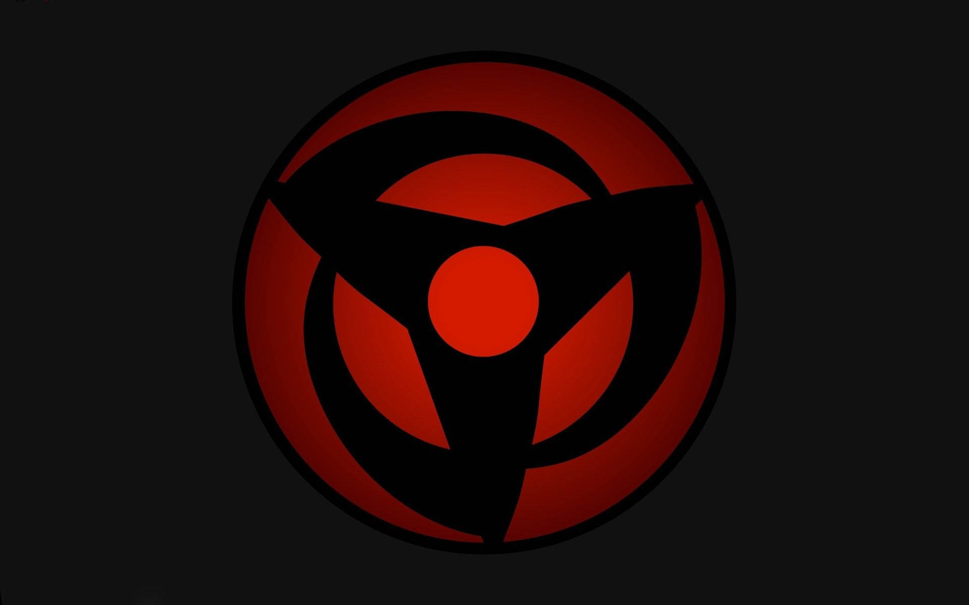 Simbolo ng Naruto na May Pulang Bilog Wallpaper