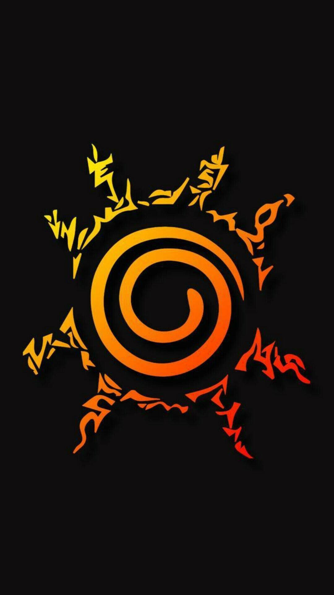 Simbolo ng Naruto na Mistulang Araw Wallpaper