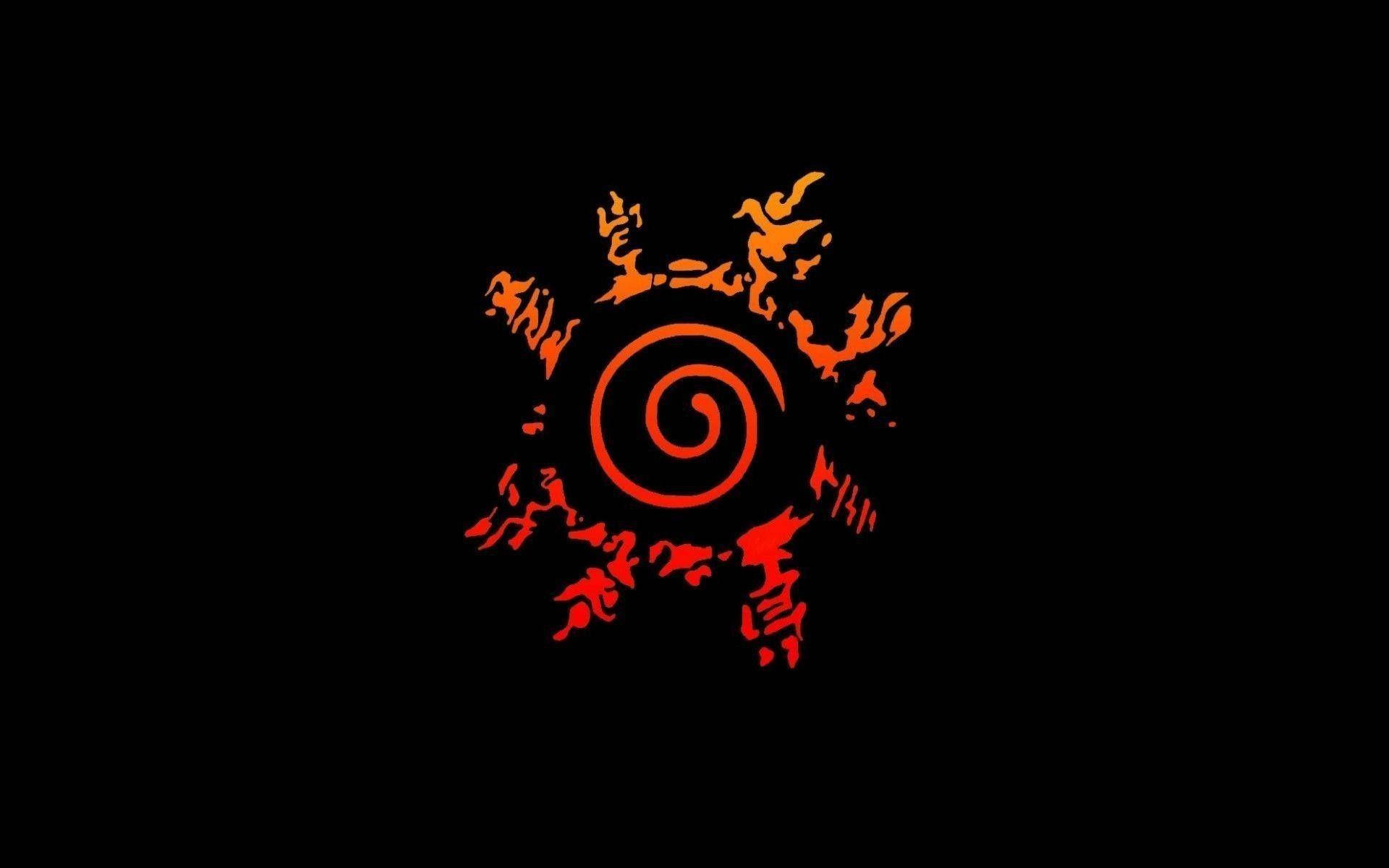 Simbolo ng Naruto na Paikot Wallpaper