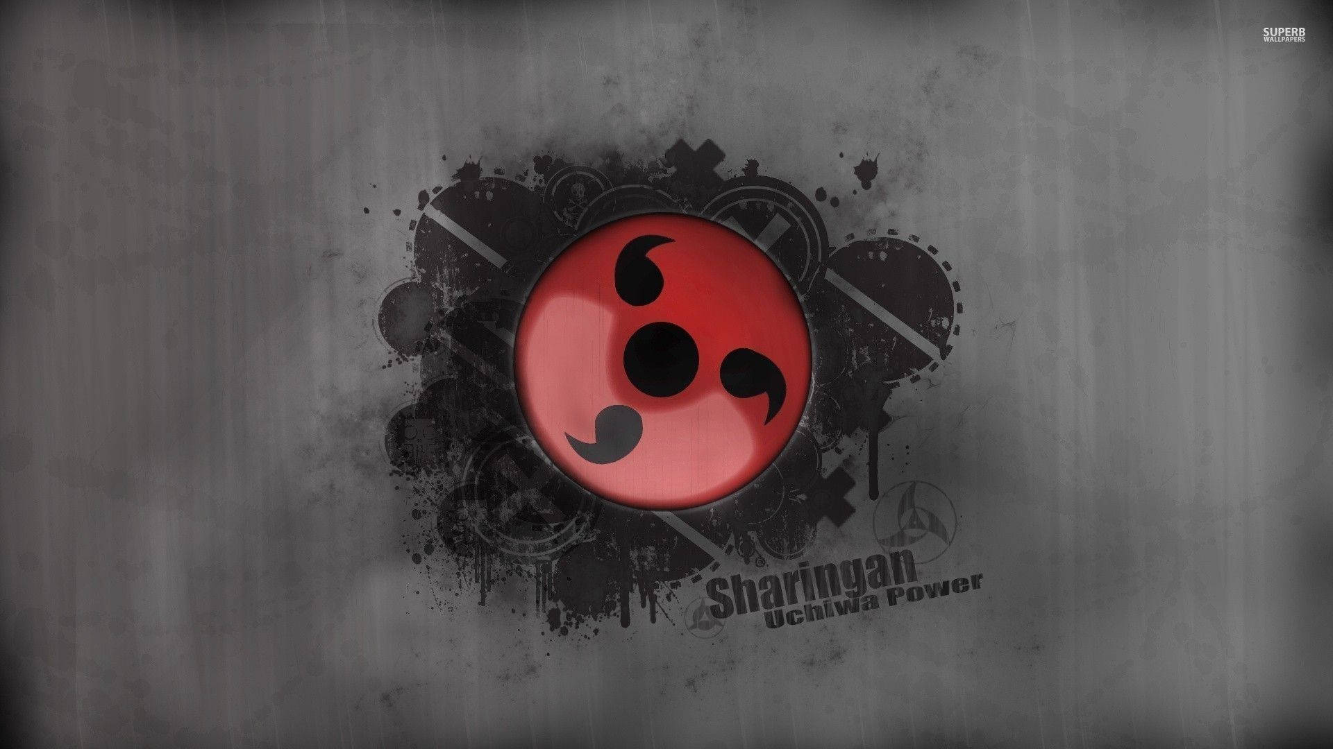 Simbolo ng Naruto na Sharingan Wallpaper