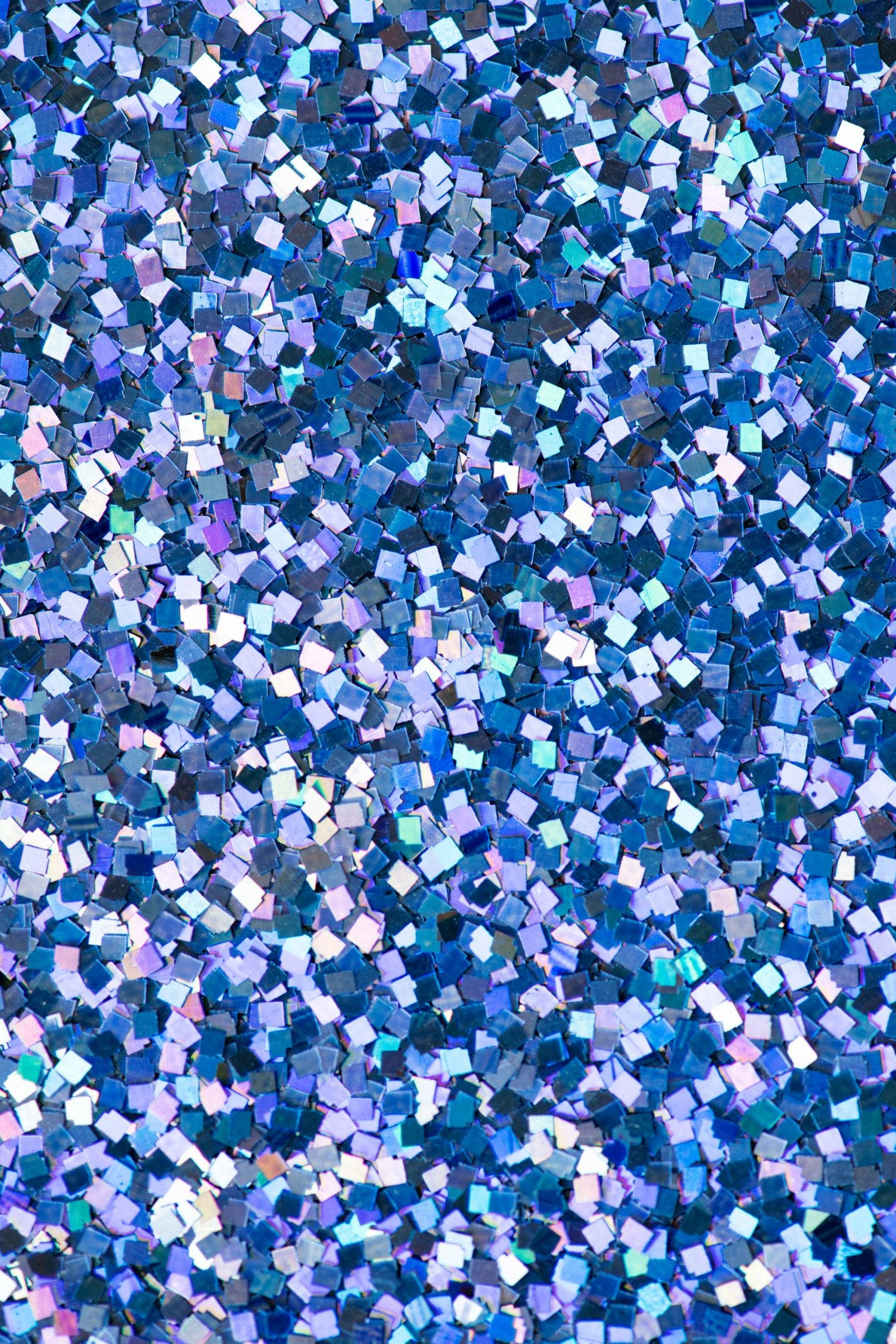 Simpleng Asul na Aesthetic na Kislap Wallpaper