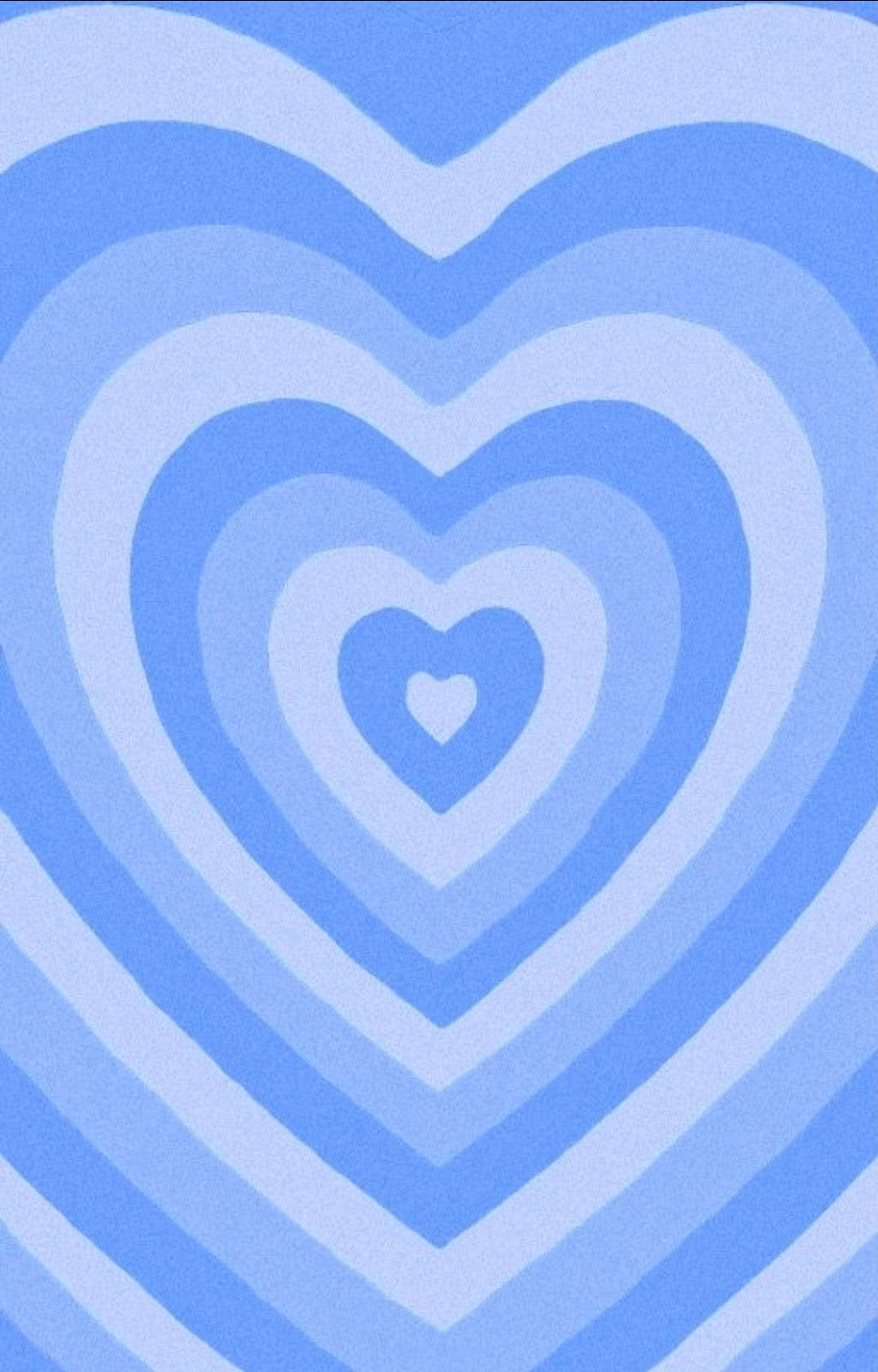 Simpleng Asul na Aesthetic na Puso Wallpaper