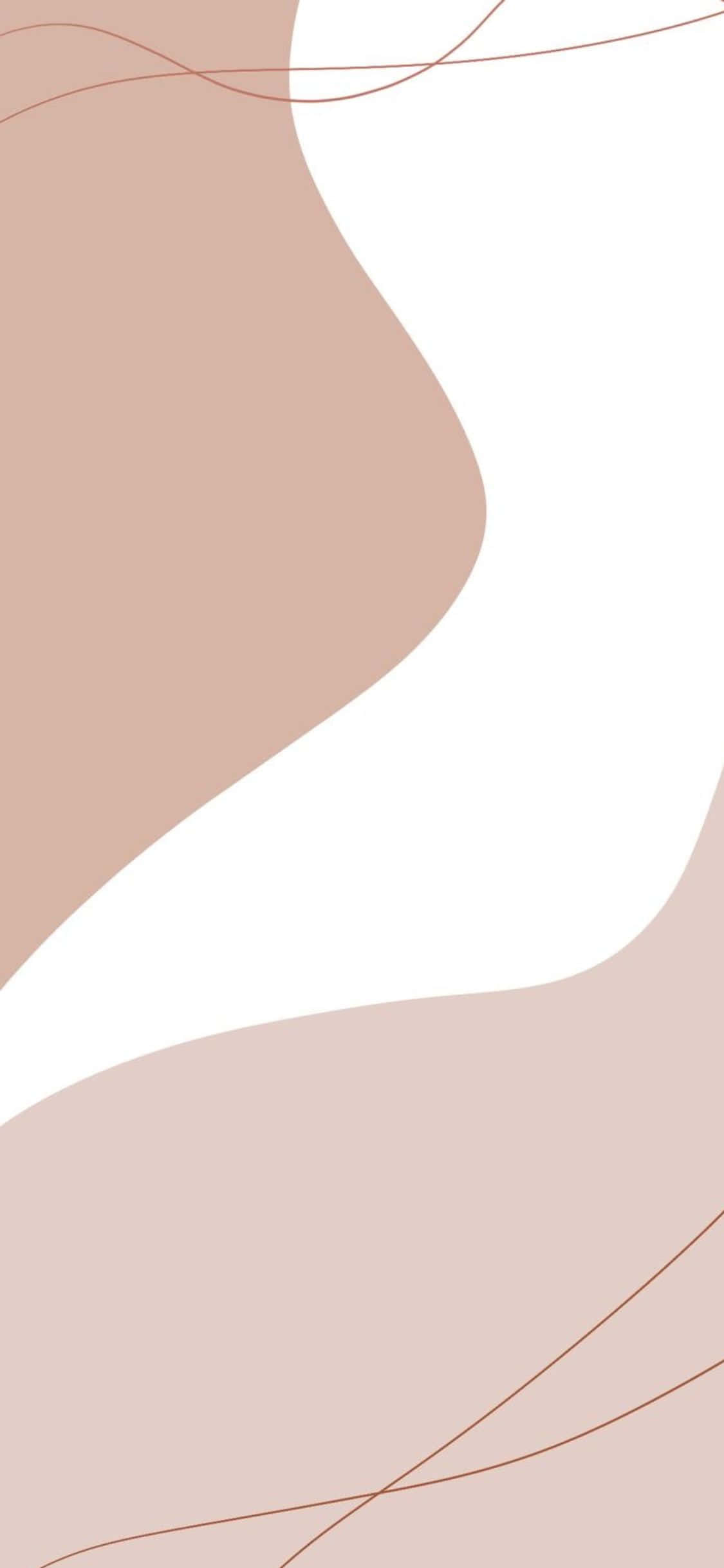 Simpleng Beige Background Design ng iPhone X Wallpaper