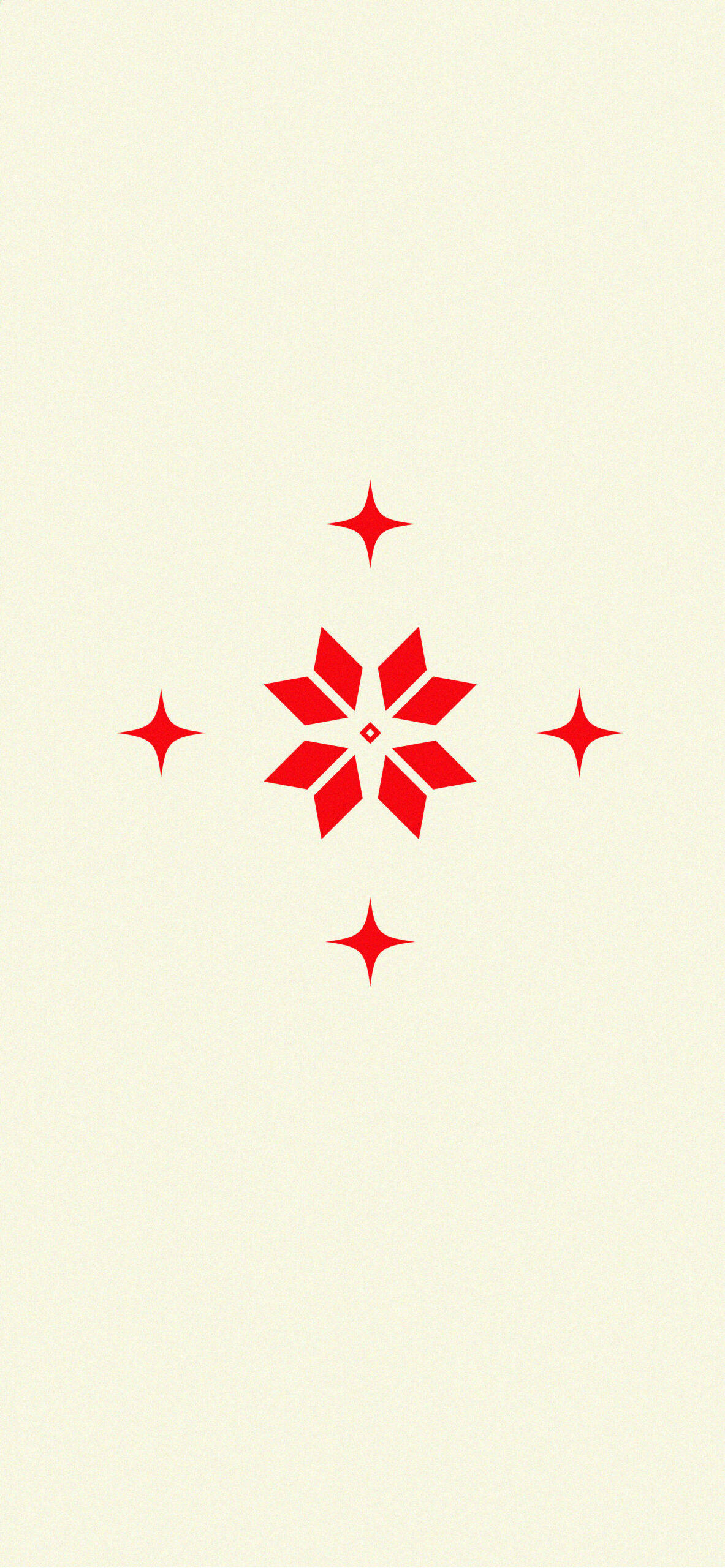 Simpleng Palamuting Bulaklak na Belarussian para sa Pasko na Vector Wallpaper