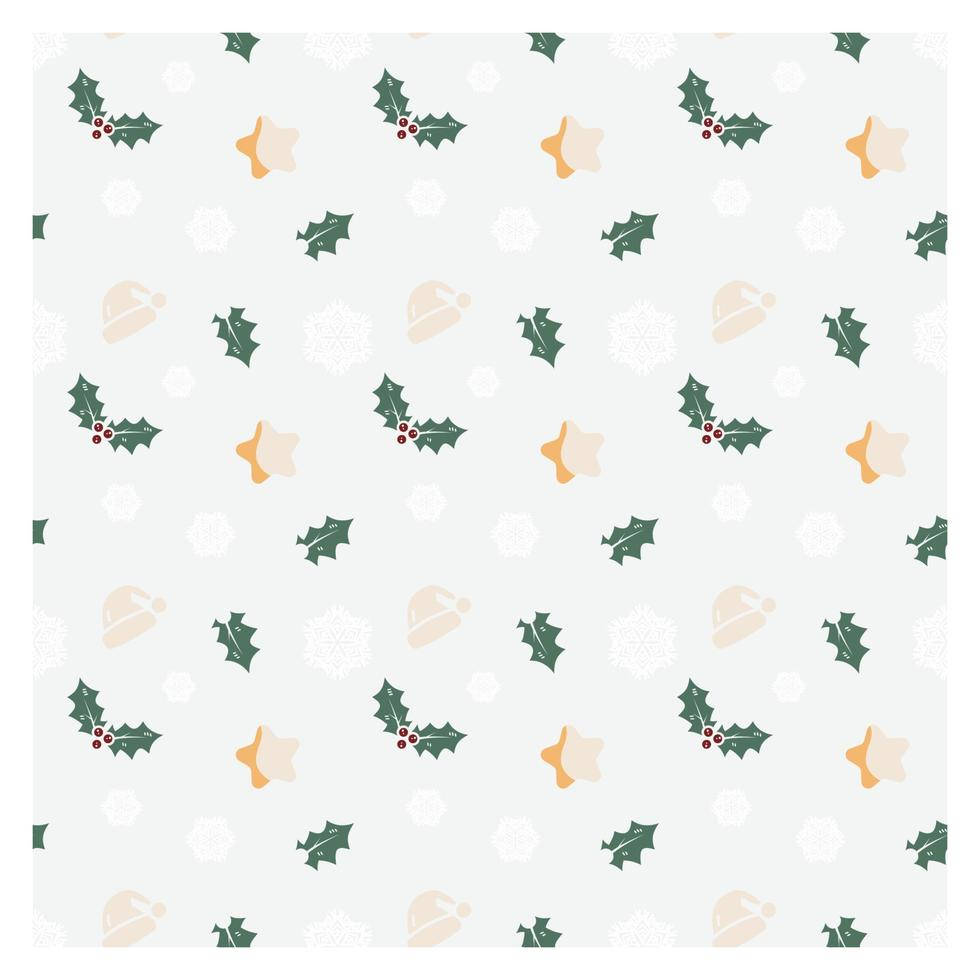 Simpleng Paskong Pattern Wallpaper
