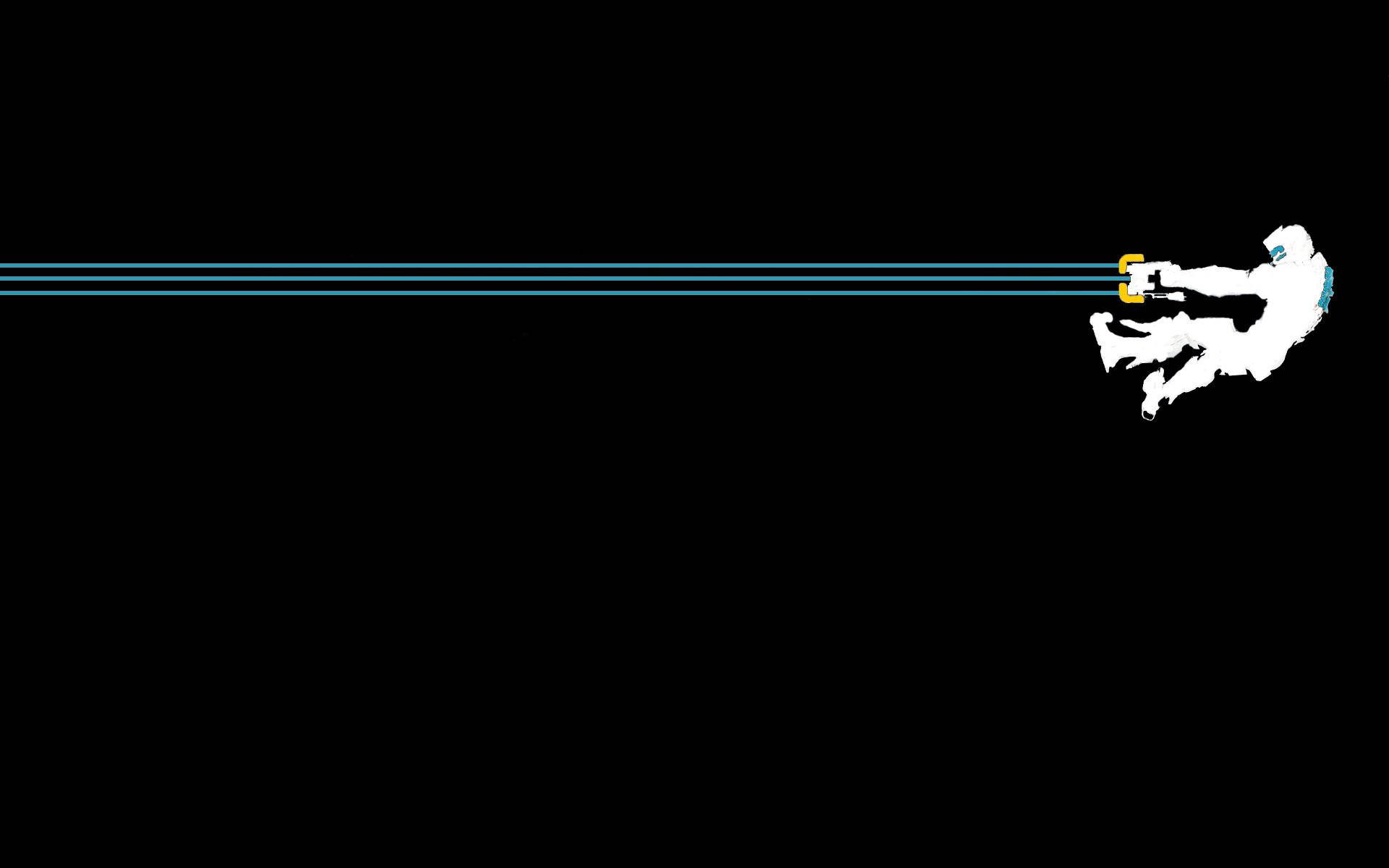 Simplistik Gaming Dead Space Plasma Cutter Wallpaper