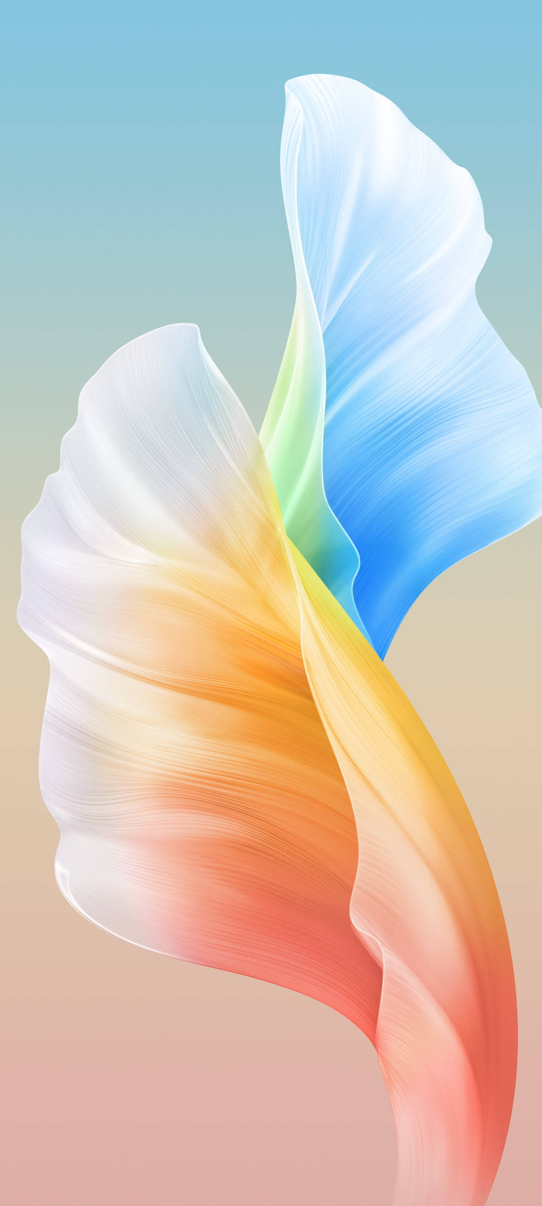Sining Abstrak na Gradient para sa Vivo Y20 Wallpaper