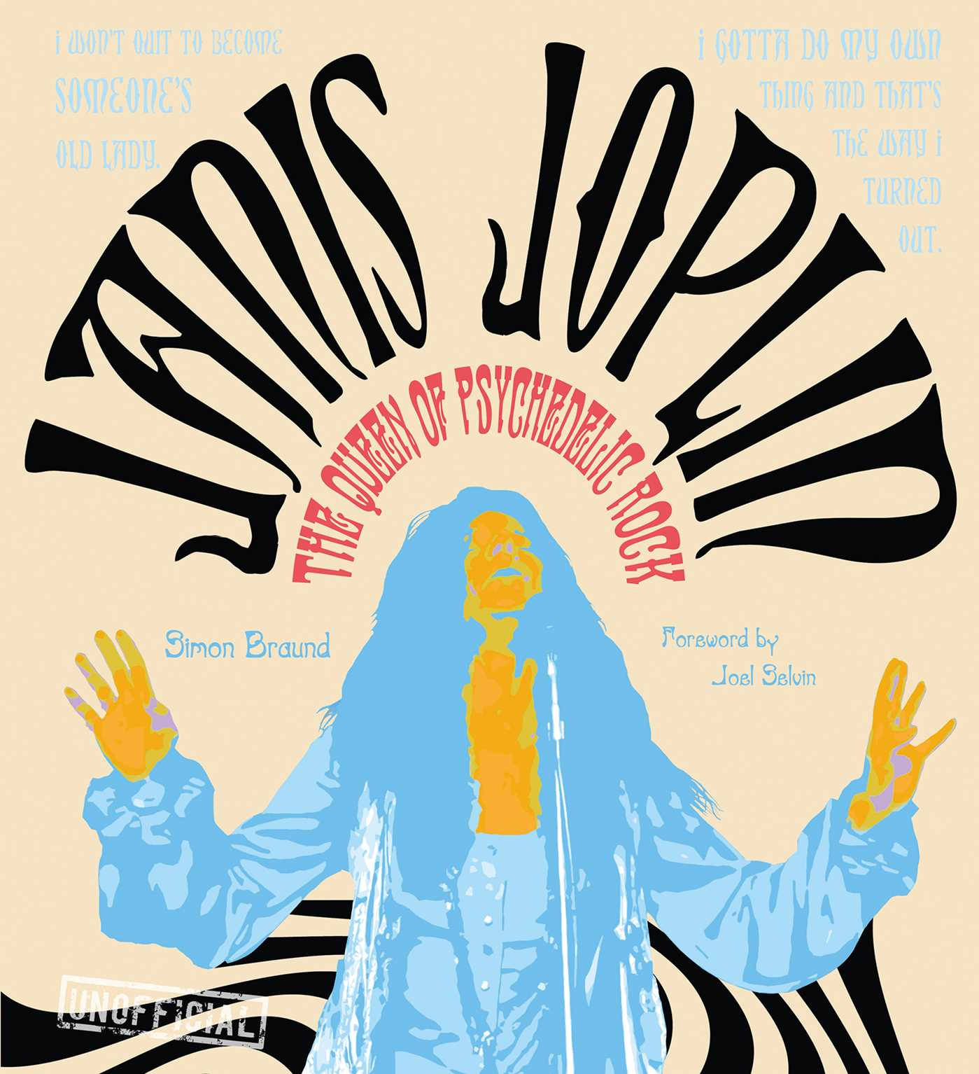 Sining Abstrak ni Janis Joplin Wallpaper