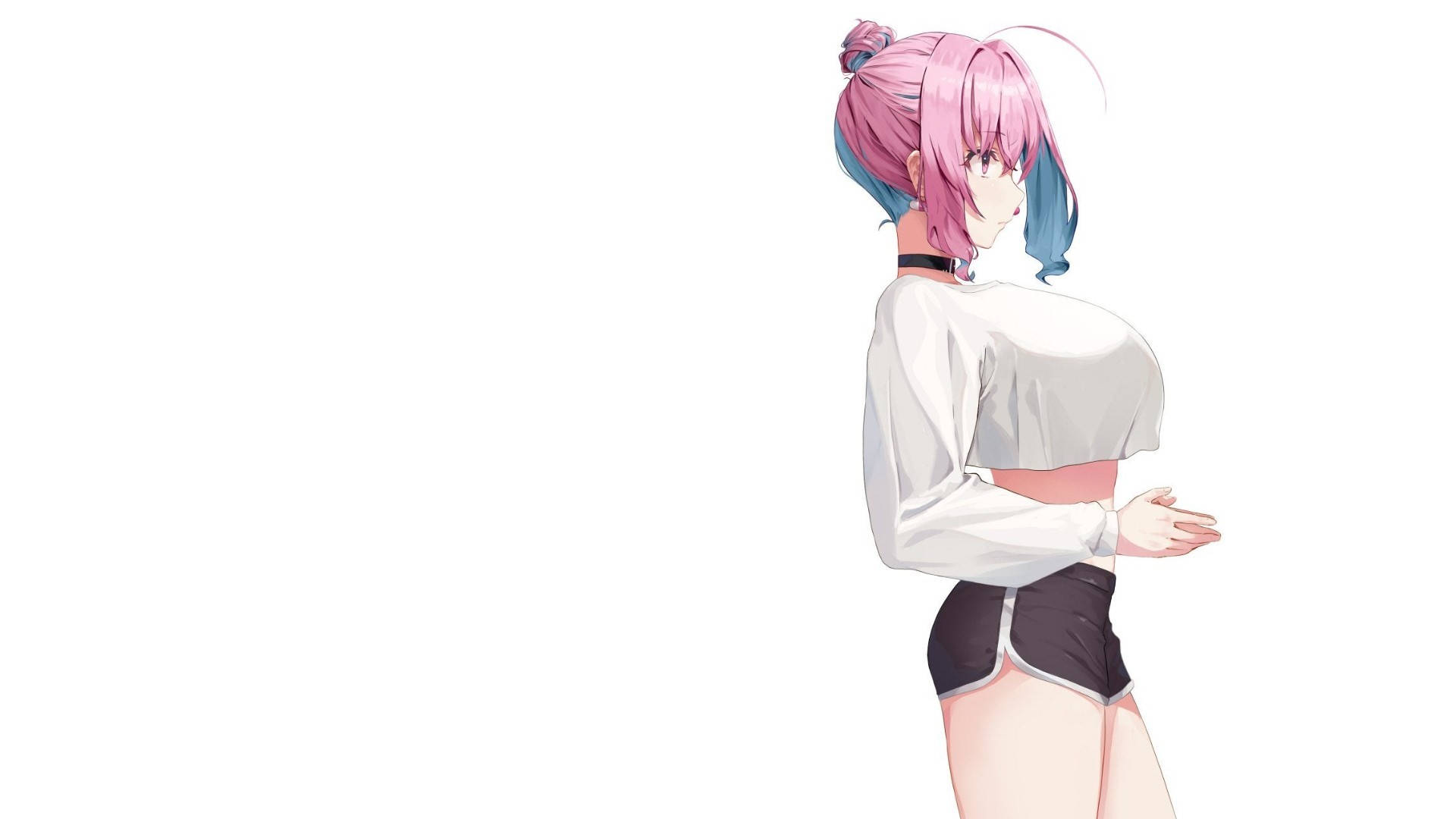 Sining ng Anime na Dibdib ng Babae Wallpaper