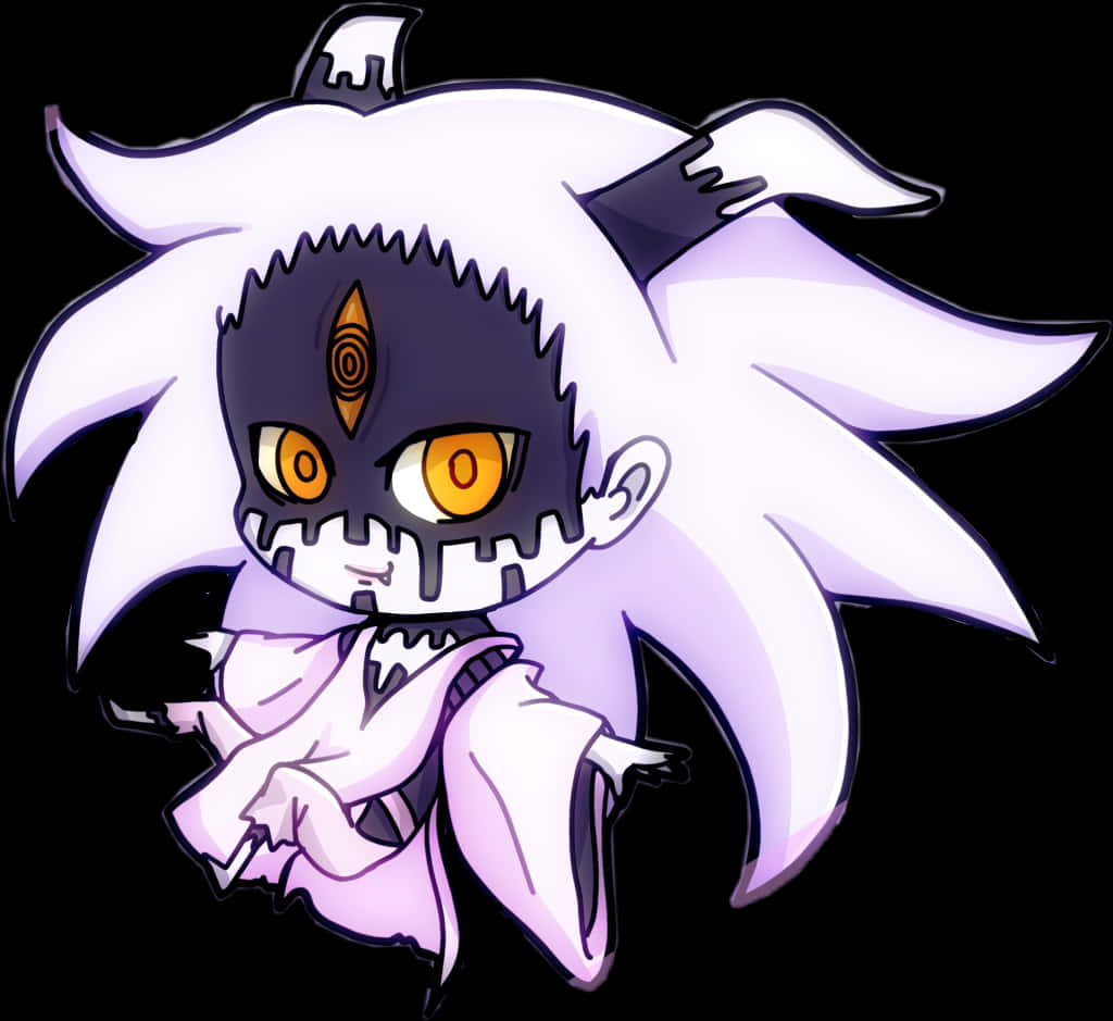 Sining ng Chibi na Multong Karakter Wallpaper