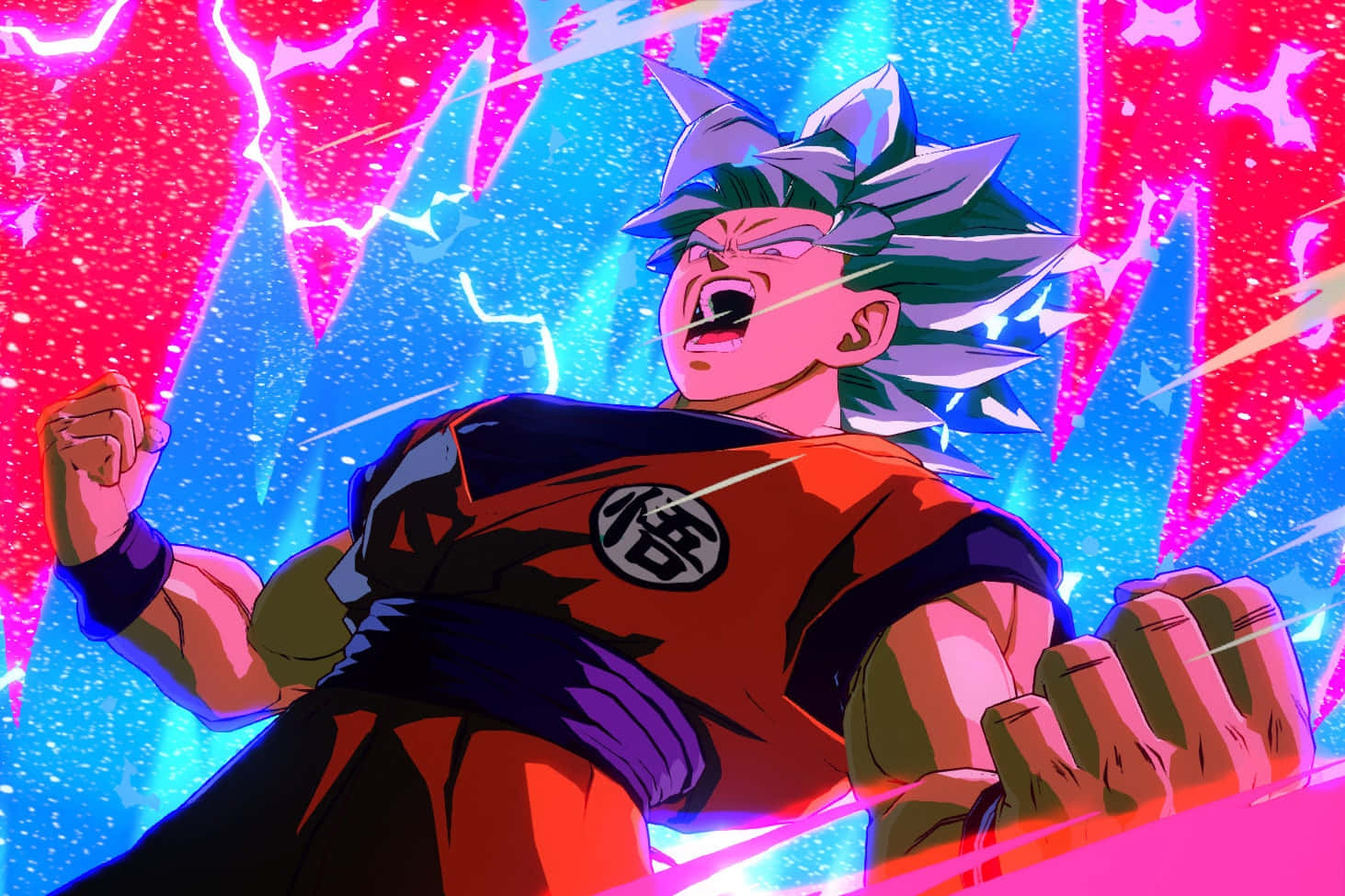 Sining ng Dragon Ball Z na Mailap Wallpaper