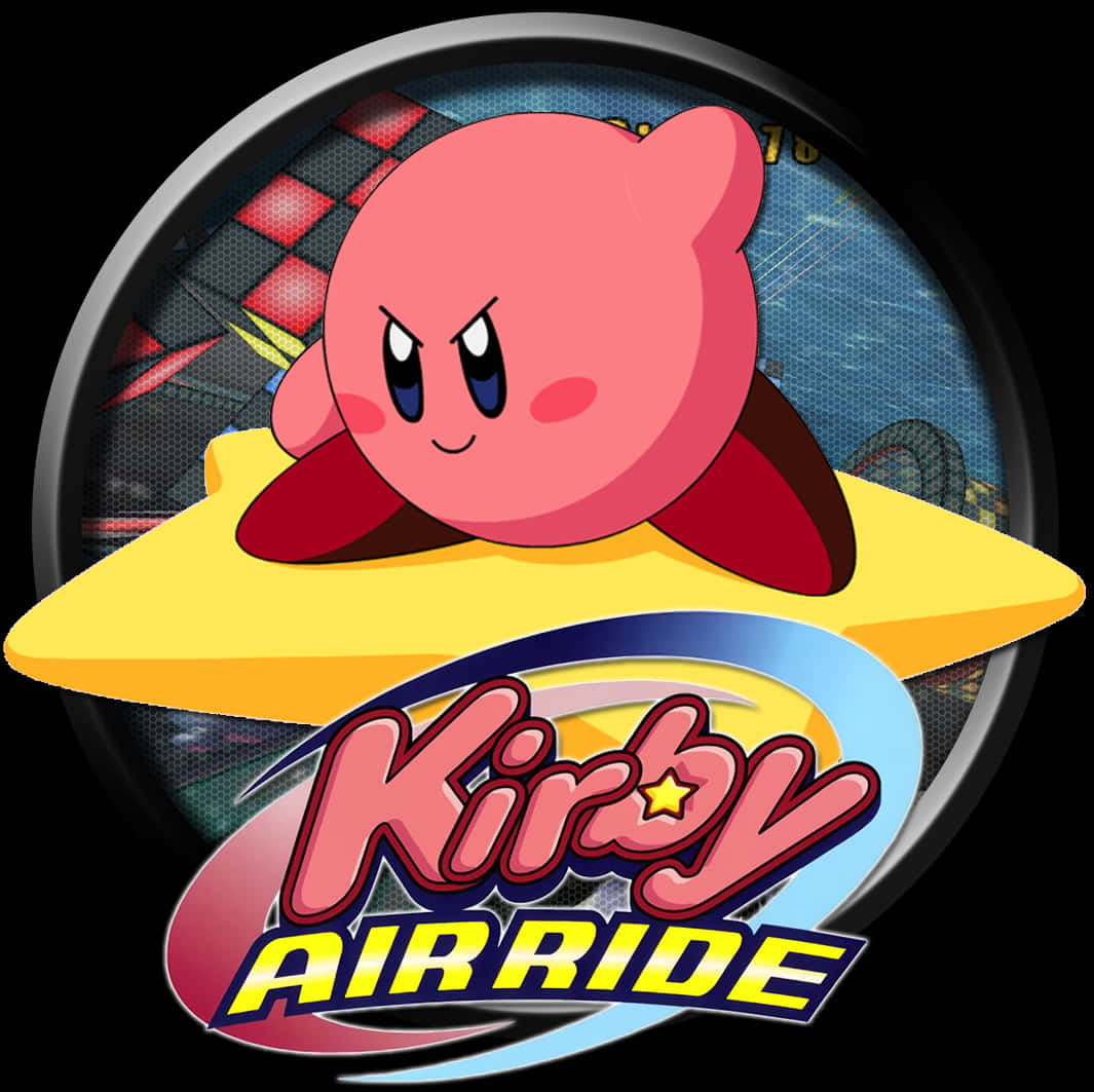 Sining ng Laro ng Kirby Air Ride Wallpaper