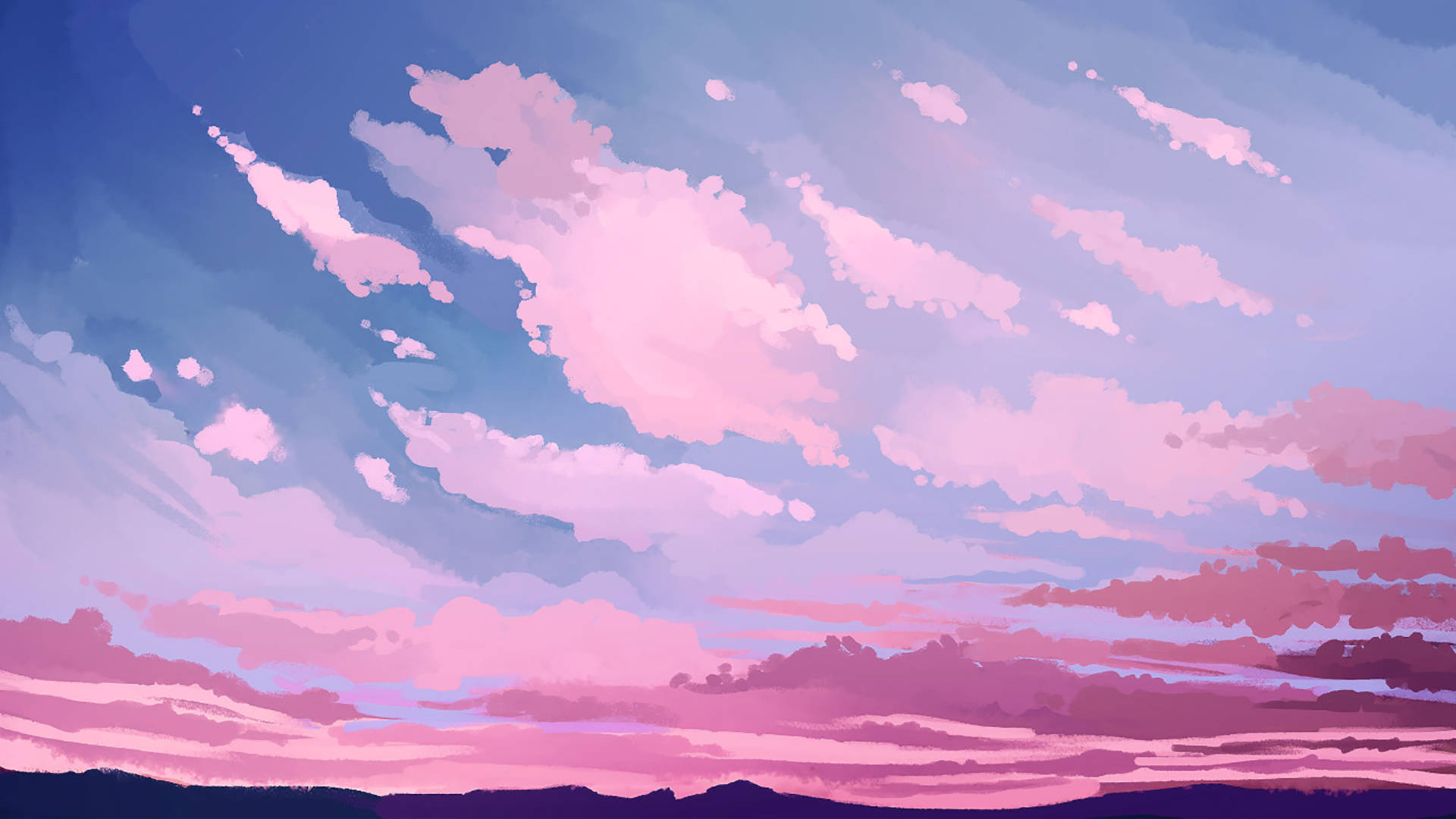 Sining ng Magandang Langit Wallpaper