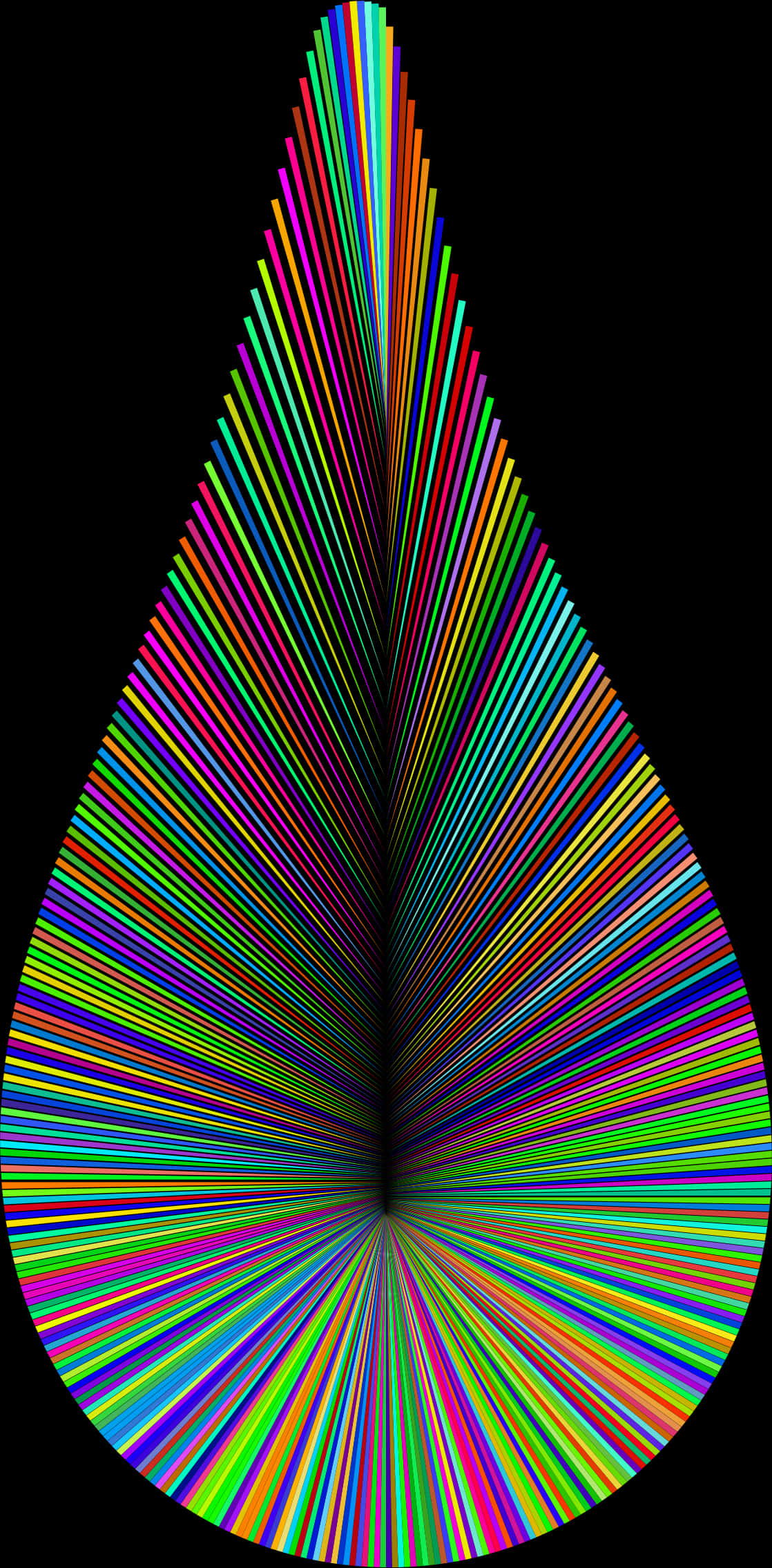 Sining ng Makulay na Patak na Spectrum Wallpaper
