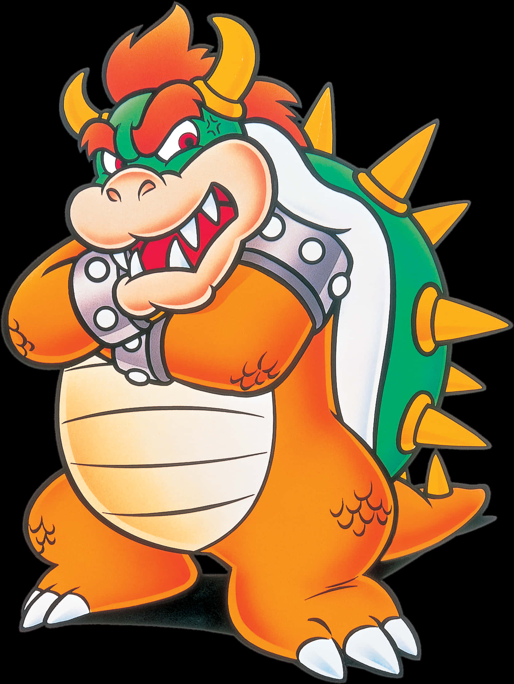 Sining ng Nakangiting si Bowser Wallpaper