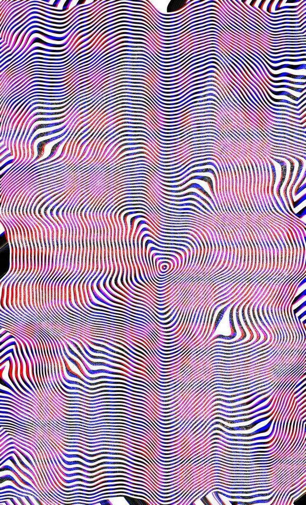 Sining ng Optical Illusion na Trippy Aesthetic Wallpaper