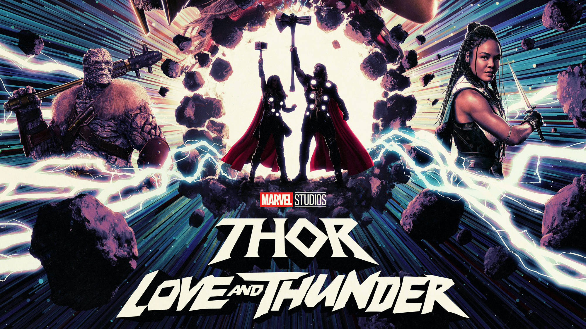 Sining ng Pelikulang Thor Love And Thunder Wallpaper