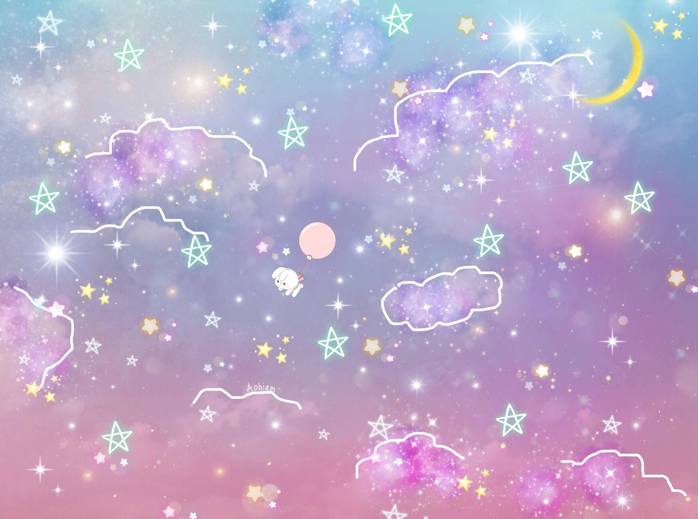 Sining ng Ulap at Langit na Pinterest Laptop Wallpaper