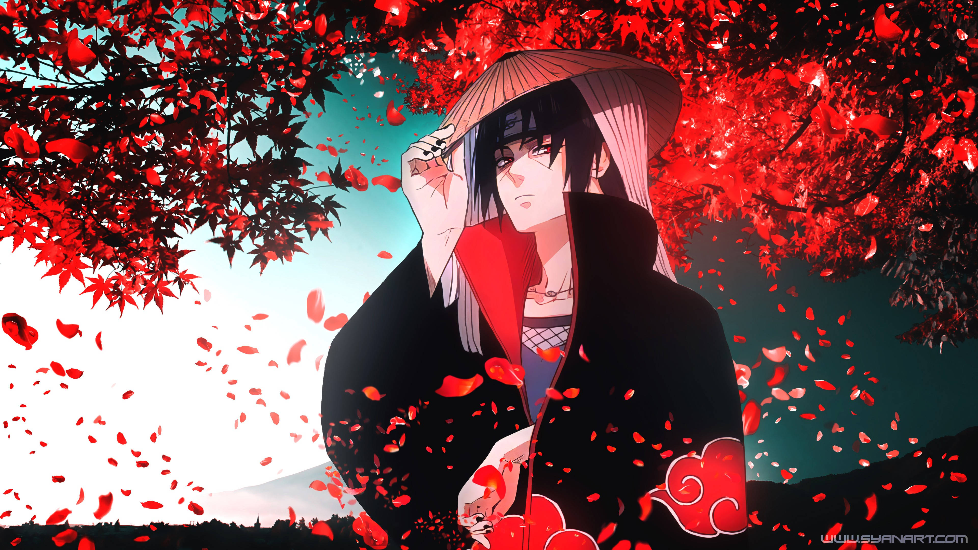 Sining ni Itachi 4K Ultra HD Naruto Wallpaper