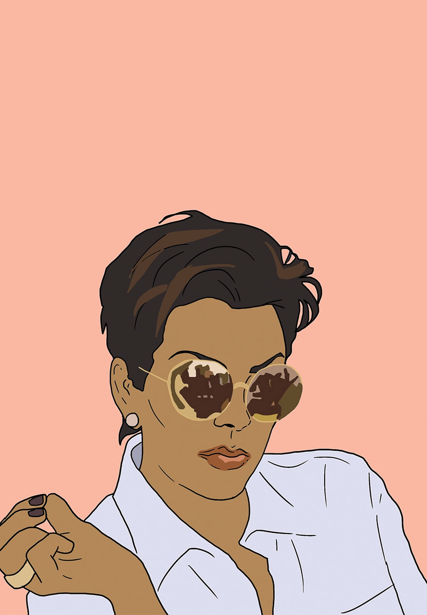 Sining ni Kris Jenner Wallpaper