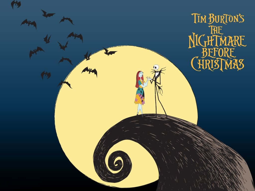 Sining ni Sally mula sa Nightmare Before Christmas Wallpaper