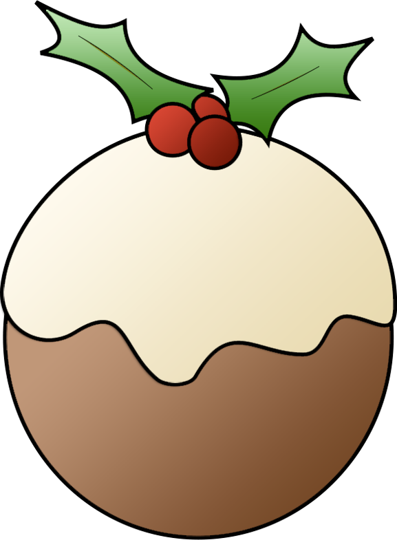 Sining Pang-Pasko ng Christmas Pudding Wallpaper