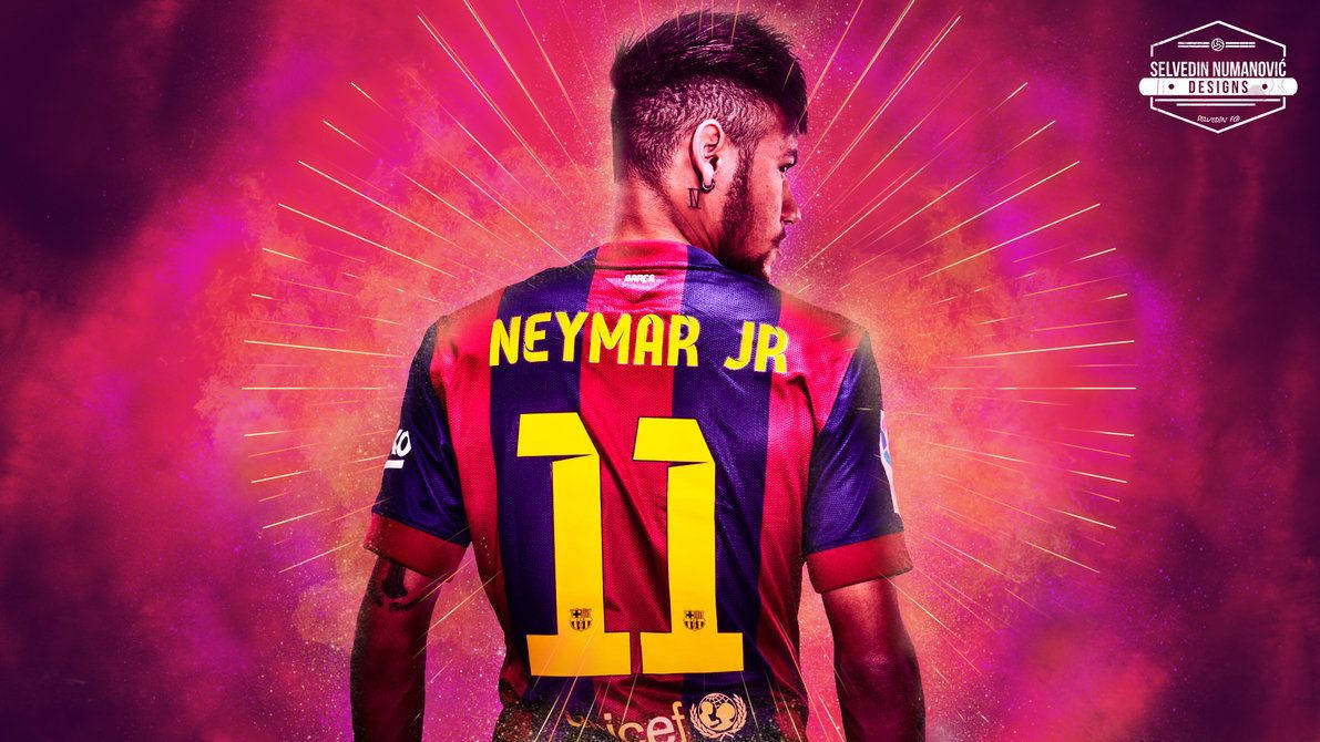 Sining Pop Art ni Neymar JR Wallpaper