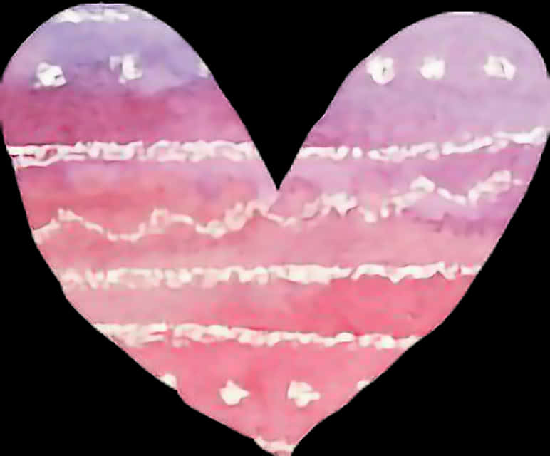 Sining Puso na Watercolor Wallpaper