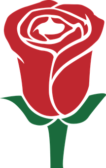 Sining Vector ng Pulang Rosas Wallpaper