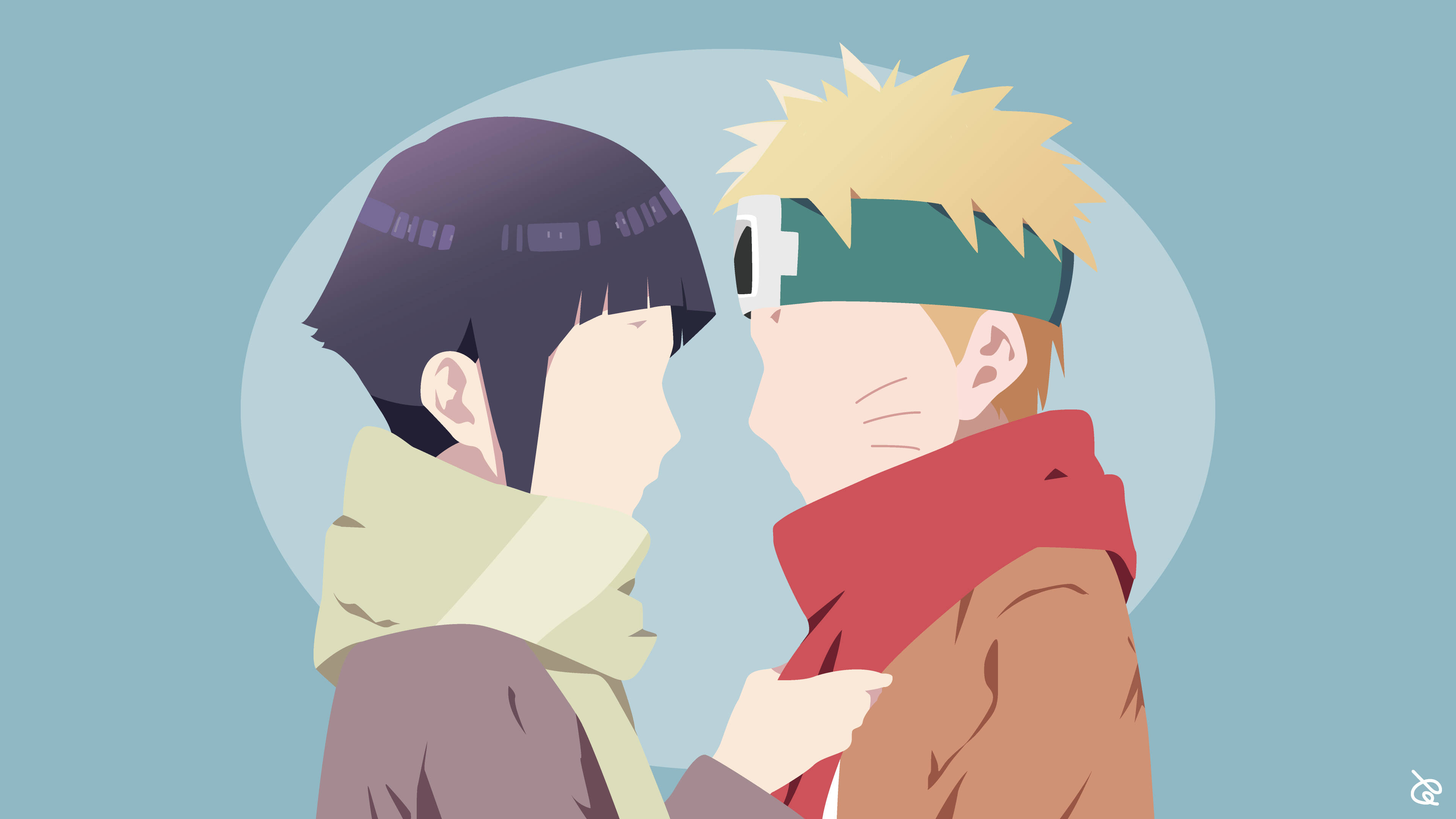 Sining Vector nina Naruto at Hinata Wallpaper