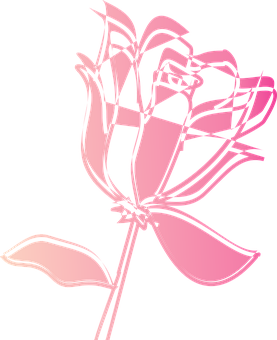 Sining Vektor ng Abstract na Rosas na Kulay Rosas Wallpaper