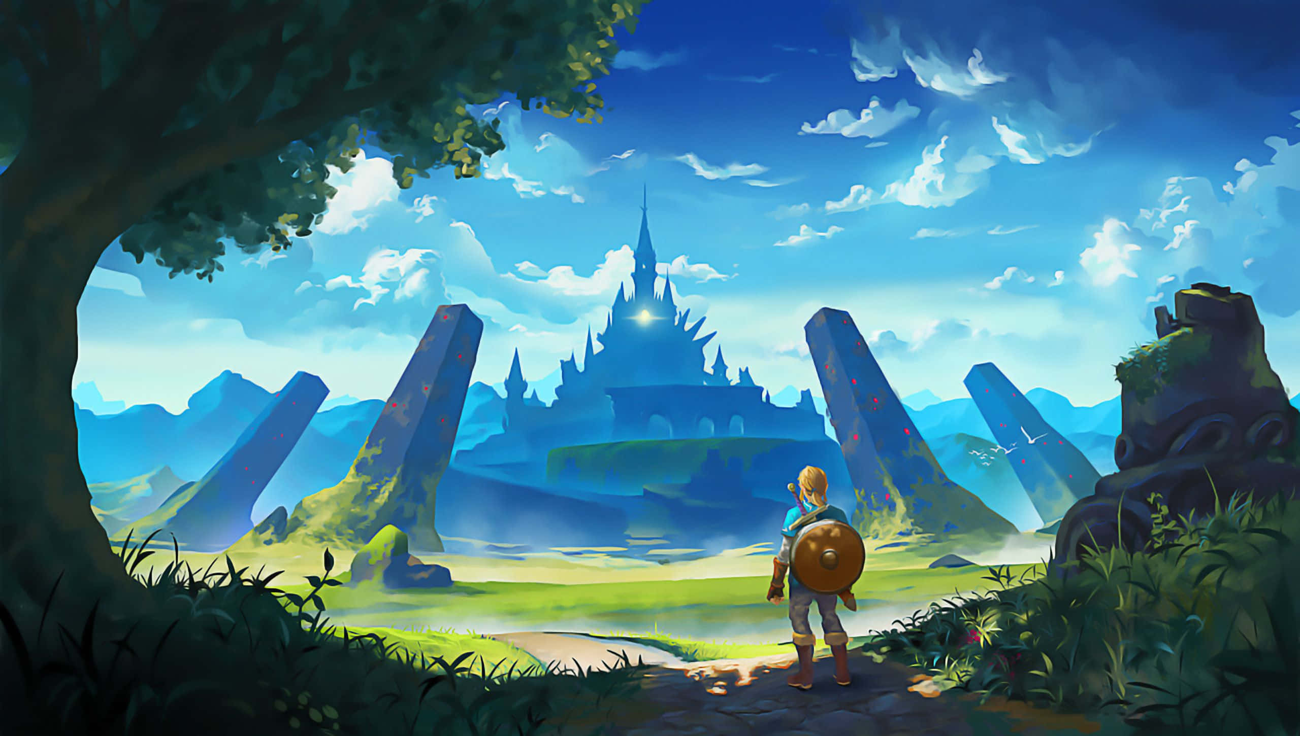 Sinisimula ni Link ang Kanyang Pakikipagsapalaran Wallpaper