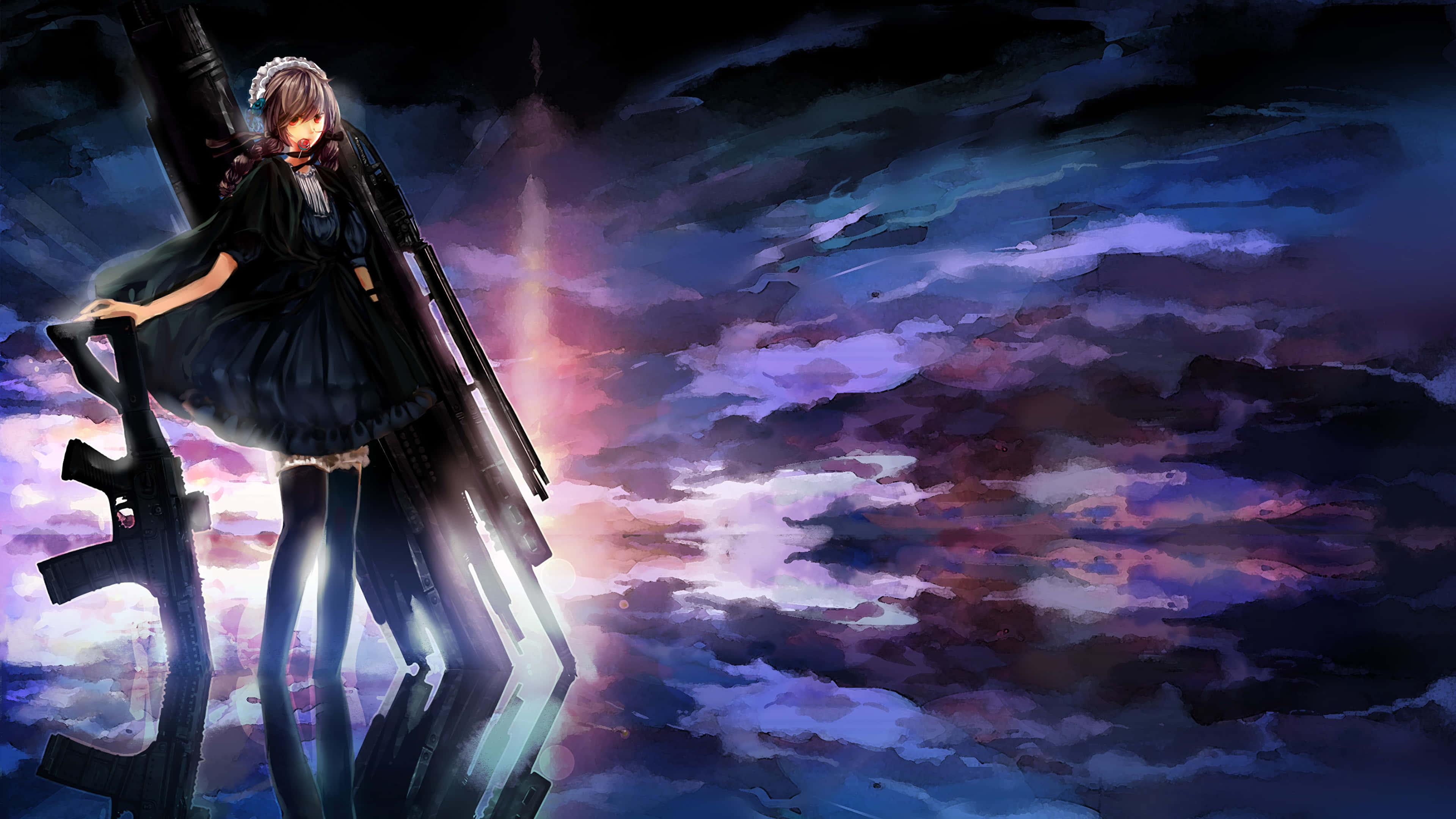 Sira ang Hangganan ng Anime gamit ang 4K na Resolusyon Wallpaper