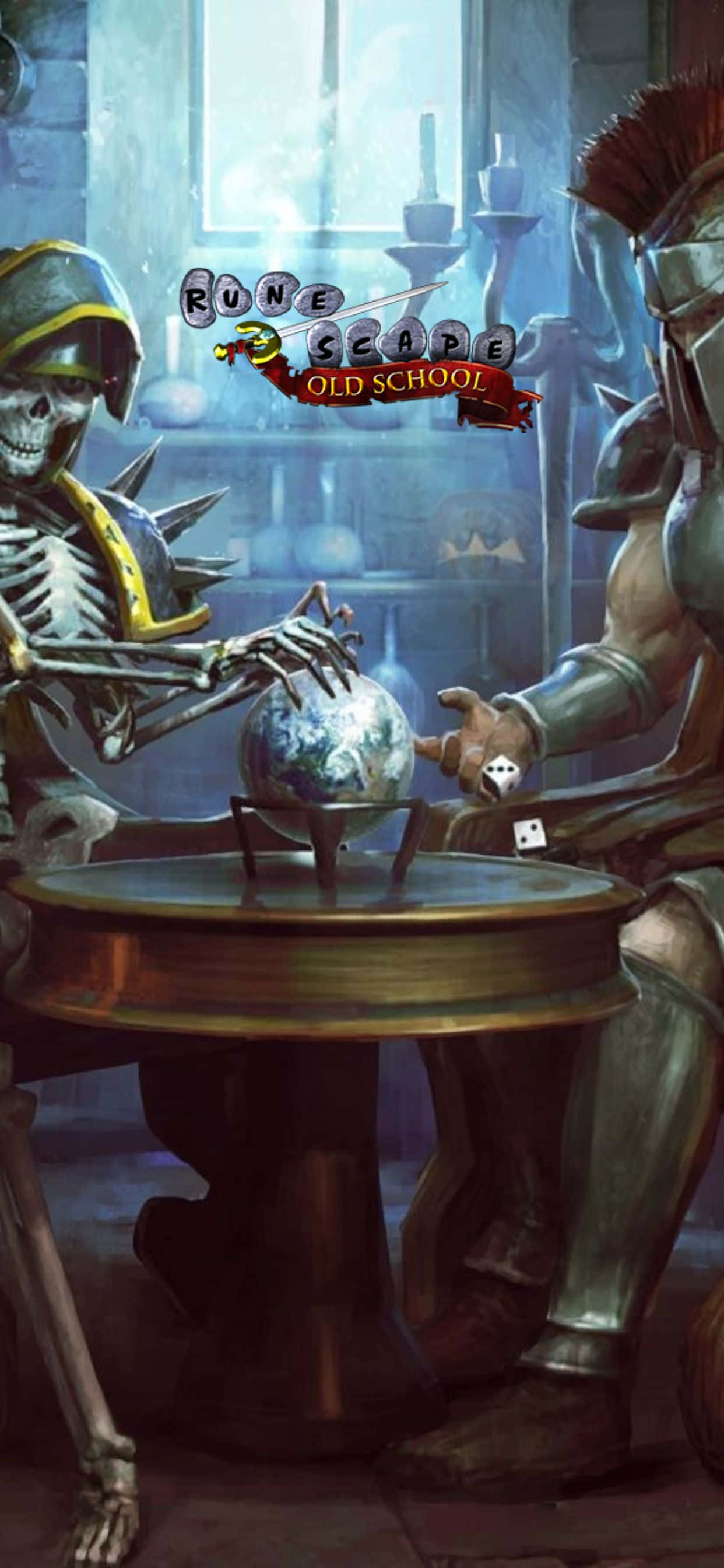 Skeleton Warrior iPhone Xs Max Runescape Oldschool Background Wallpaper