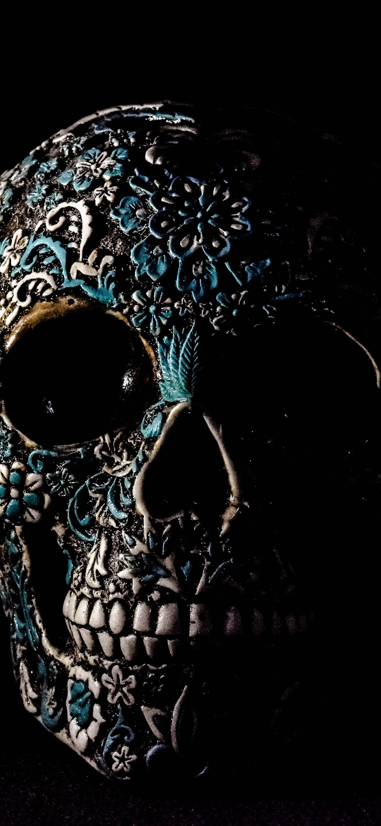 Skull Background Wallpaper