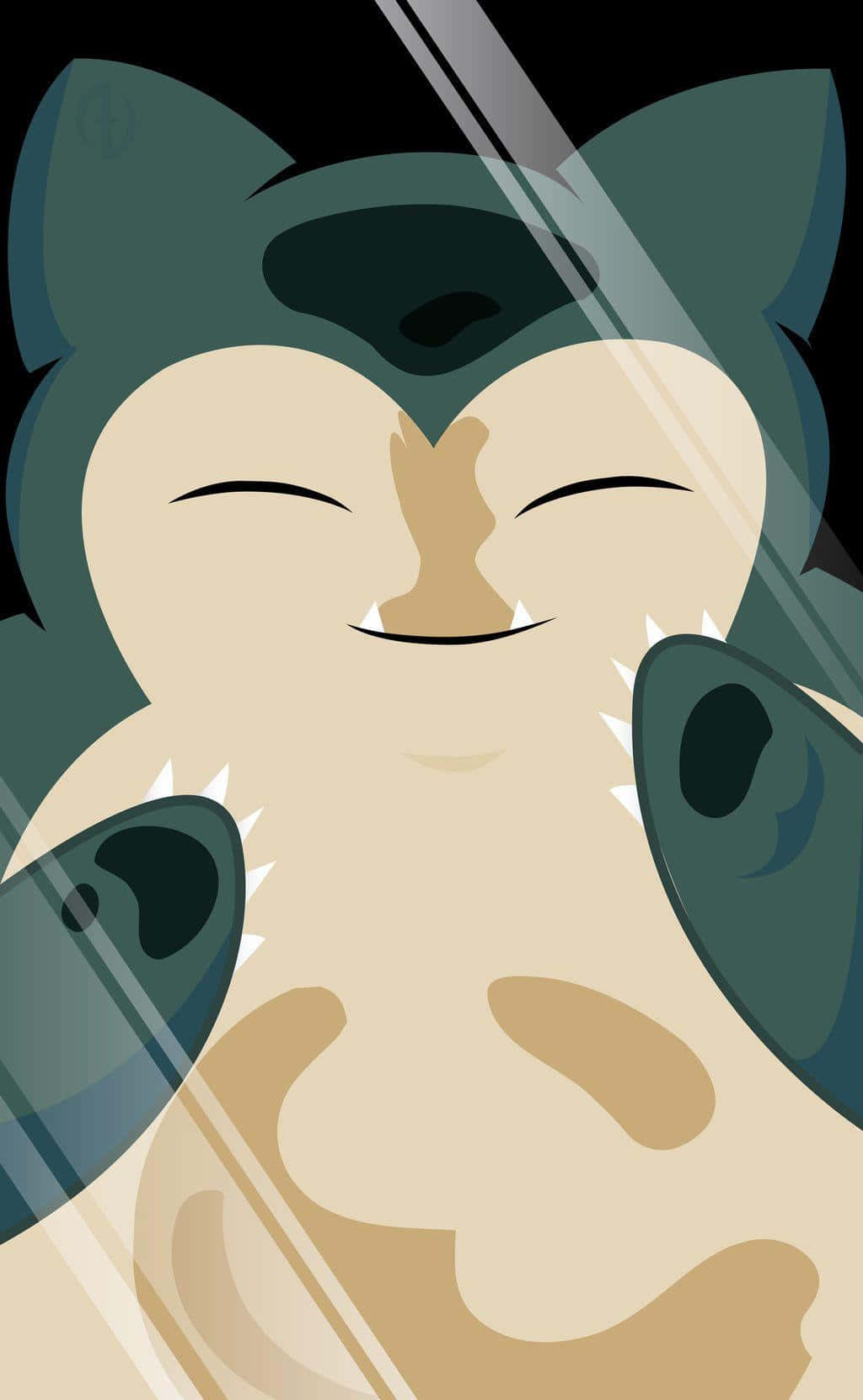 Snorlax nagrerelaks sa hapon Wallpaper