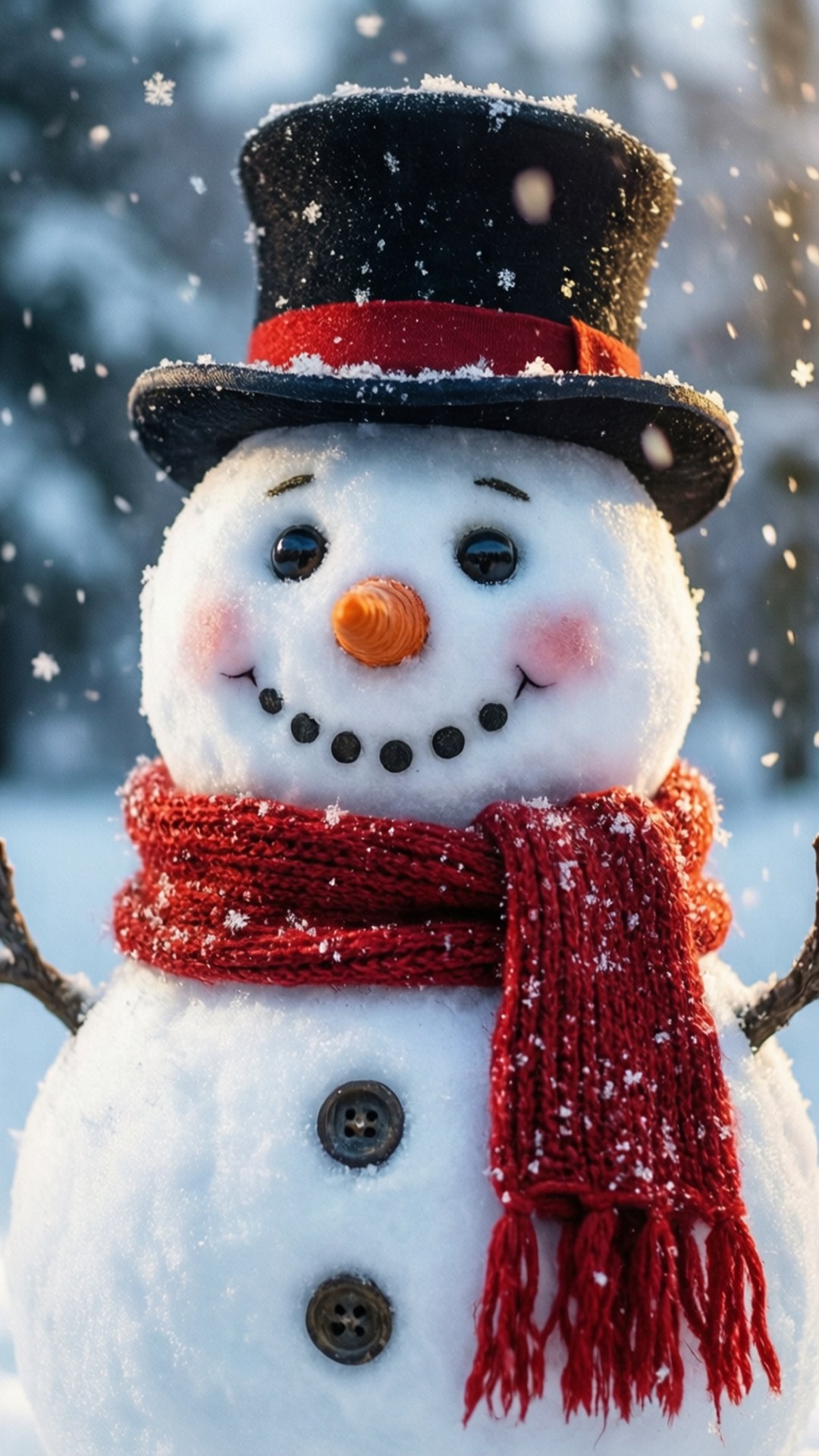 Snowman na Cute Wallpaper