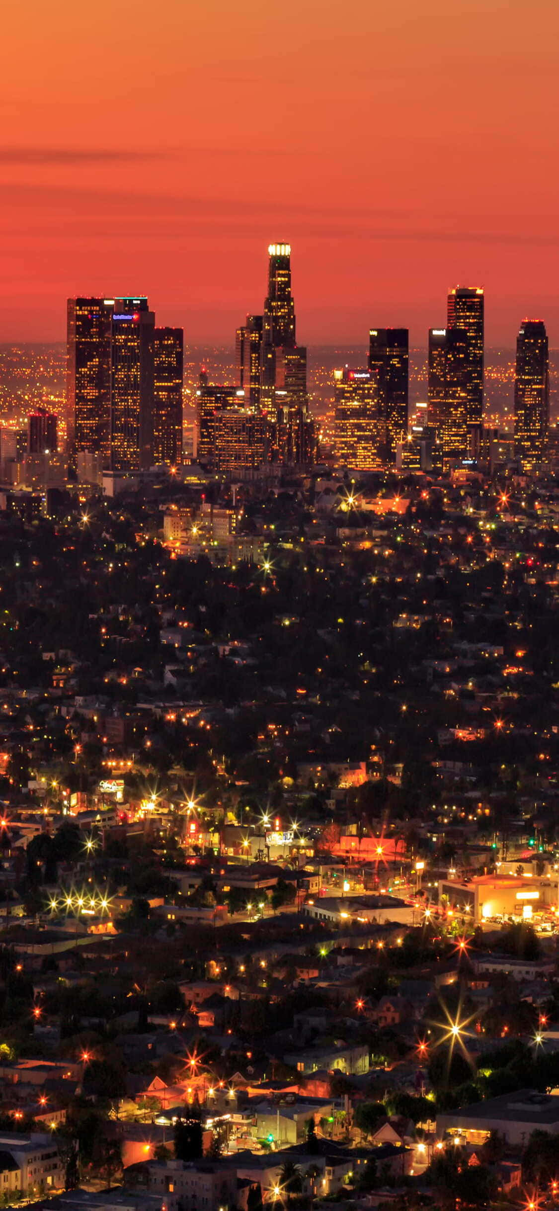 Sipsipin ang init ng California kasama ang iPhone X Wallpaper