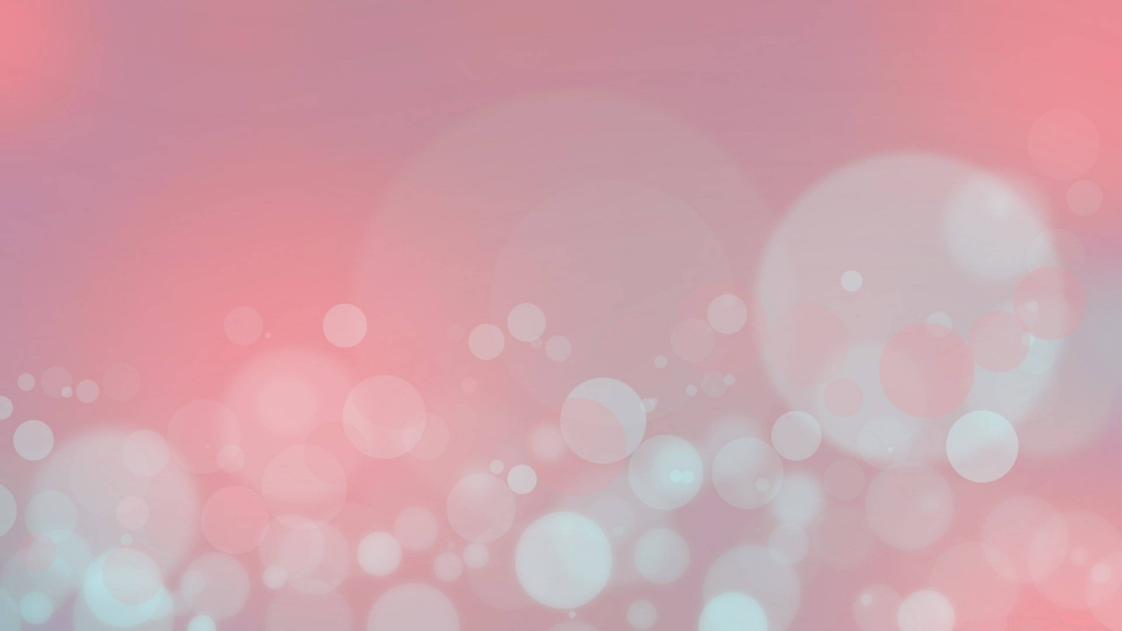 Solid na Pastel Pink na Bokeh Wallpaper