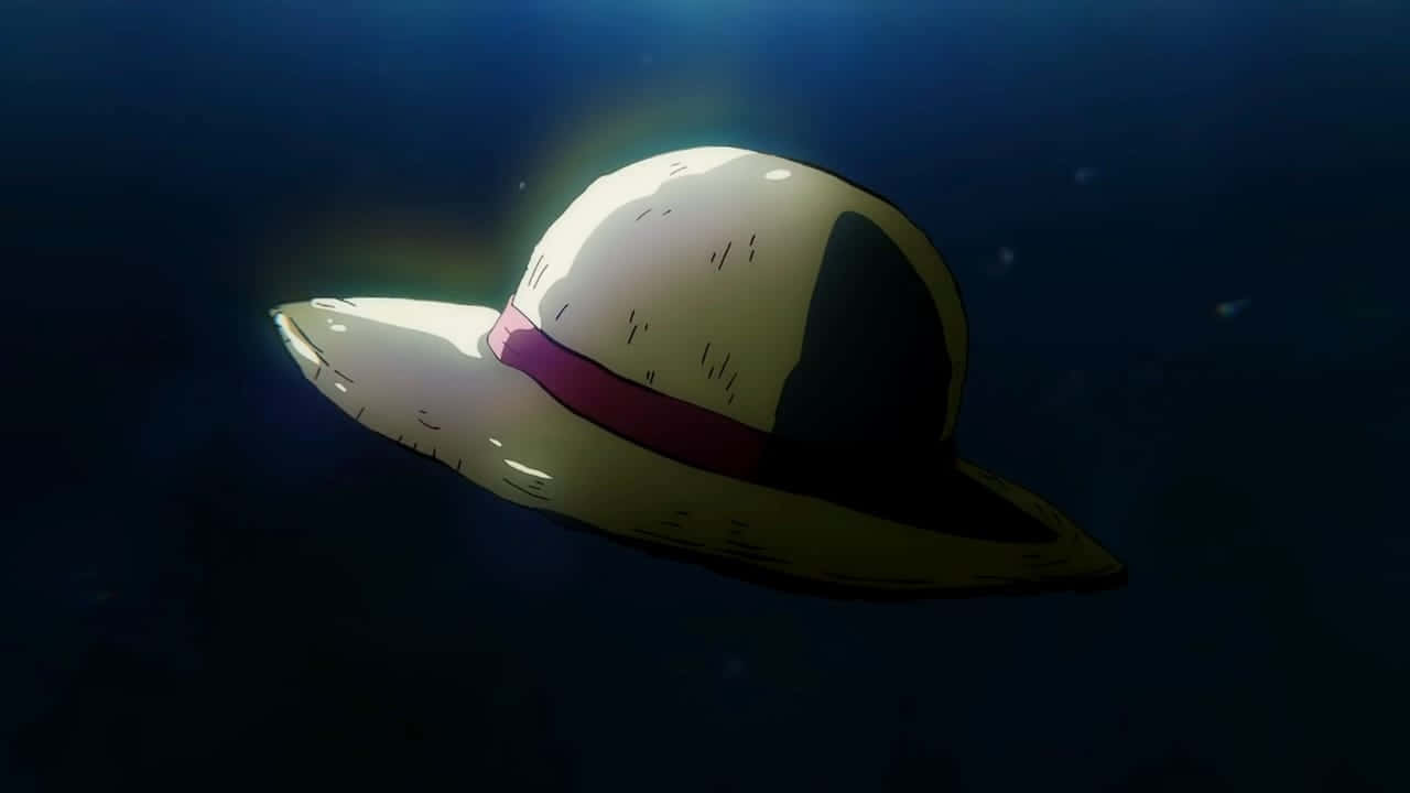 Sombrero ni Luffy Wallpaper