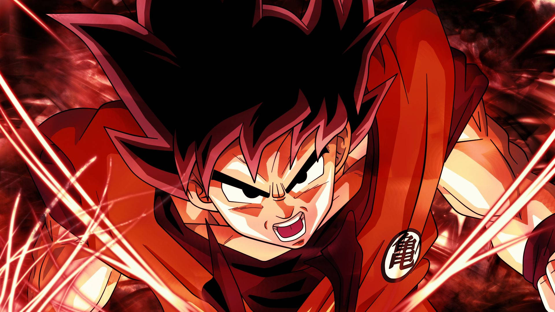 Son Goku sa kanyang Base Form Wallpaper
