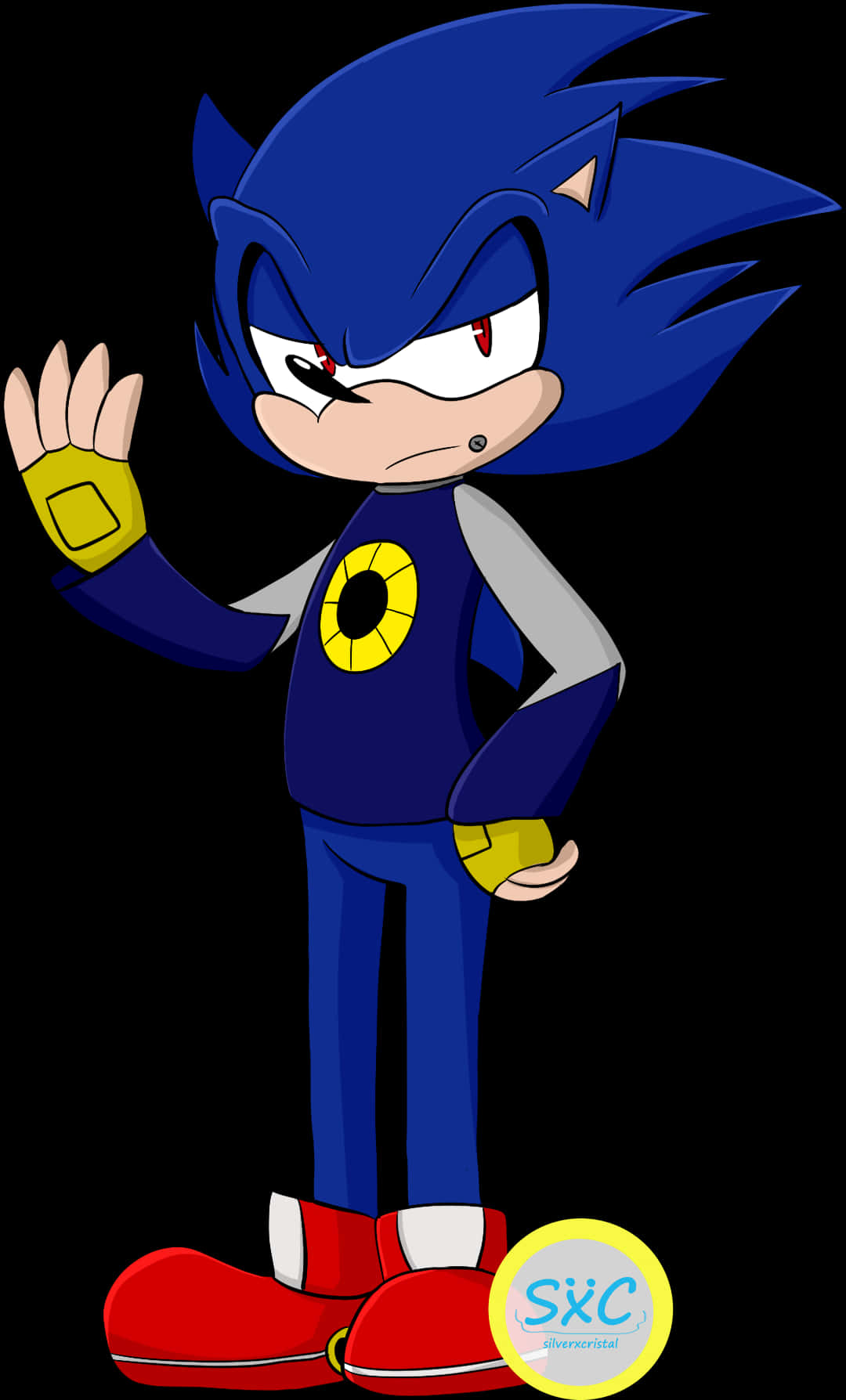 Sonic Character Animation Pose Wallpaper