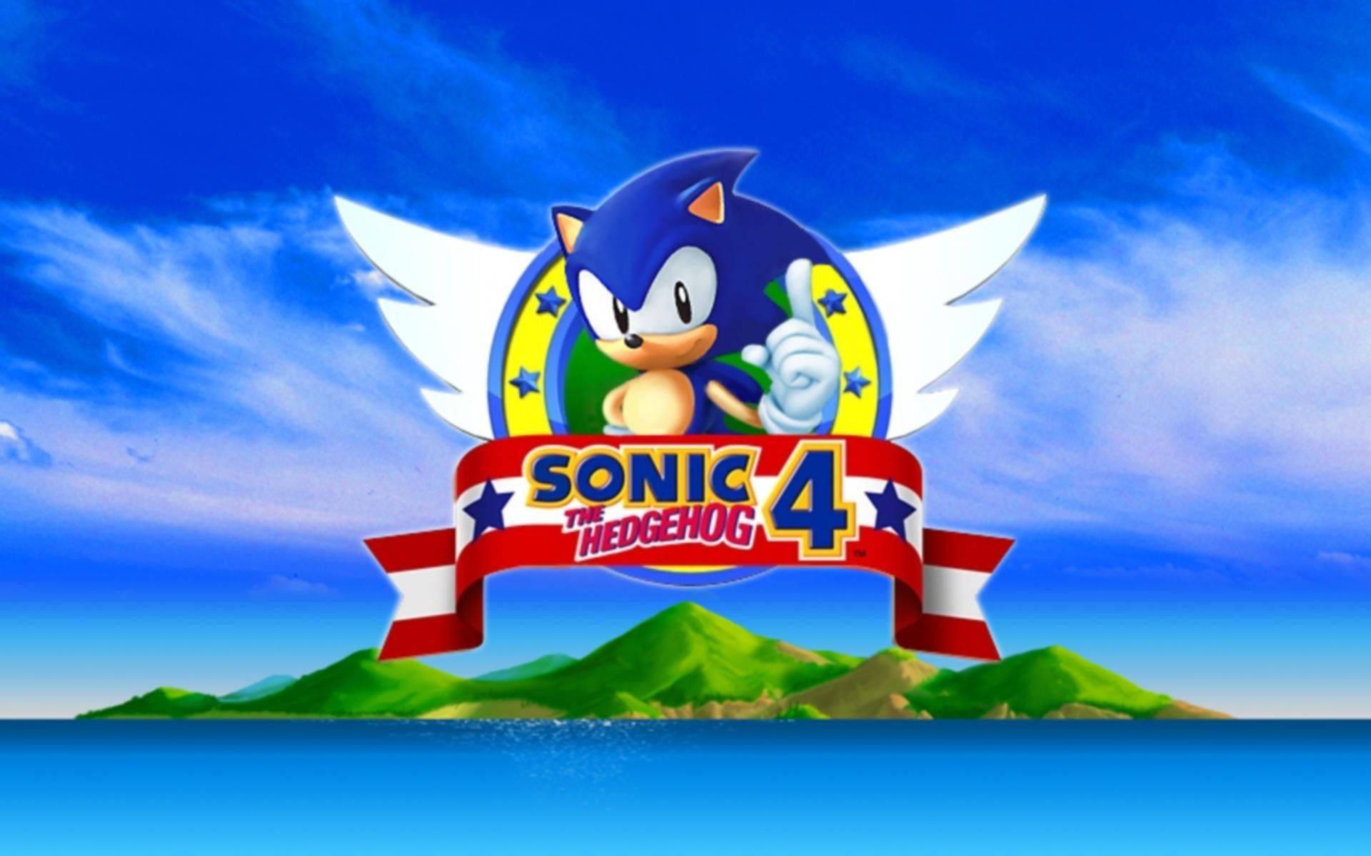 Sonic the Hedgehog 4 Game HD Cover Wallpaper