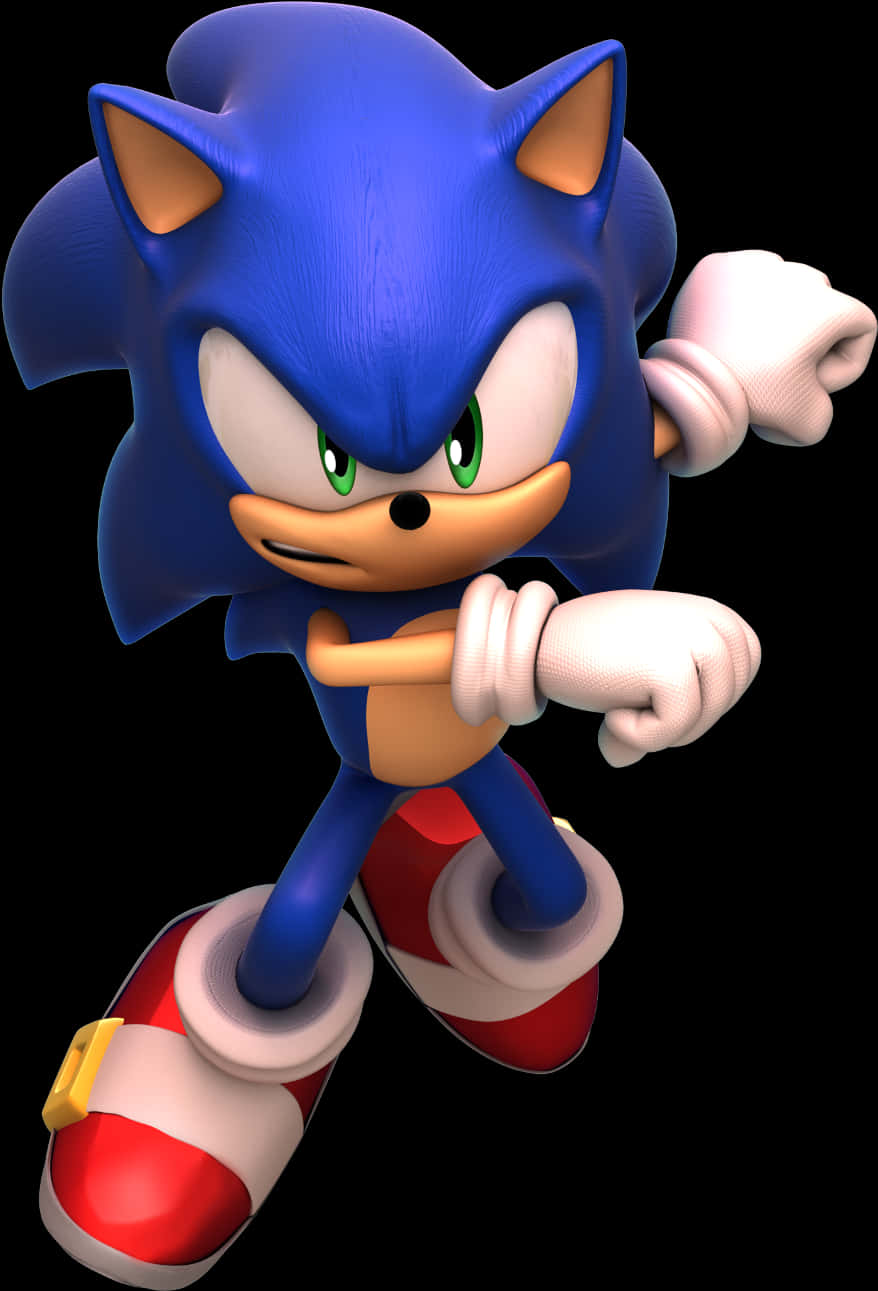 Sonic the Hedgehog Classic Pose Wallpaper