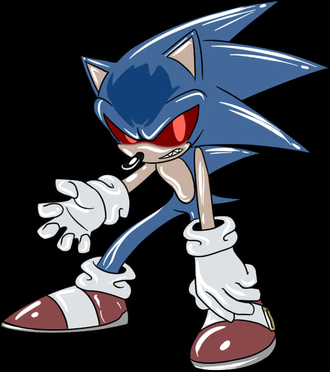 Sonic The Hedgehog Galit na Posisyon Wallpaper